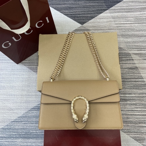Gucci Dionysus Leather Shoulder Bag, Top Handle, Adjustable Chain, 28cm 1 Gucci Dionysus Leather Shoulder Bag, Top Handle, Adjustable Chain, 28cm