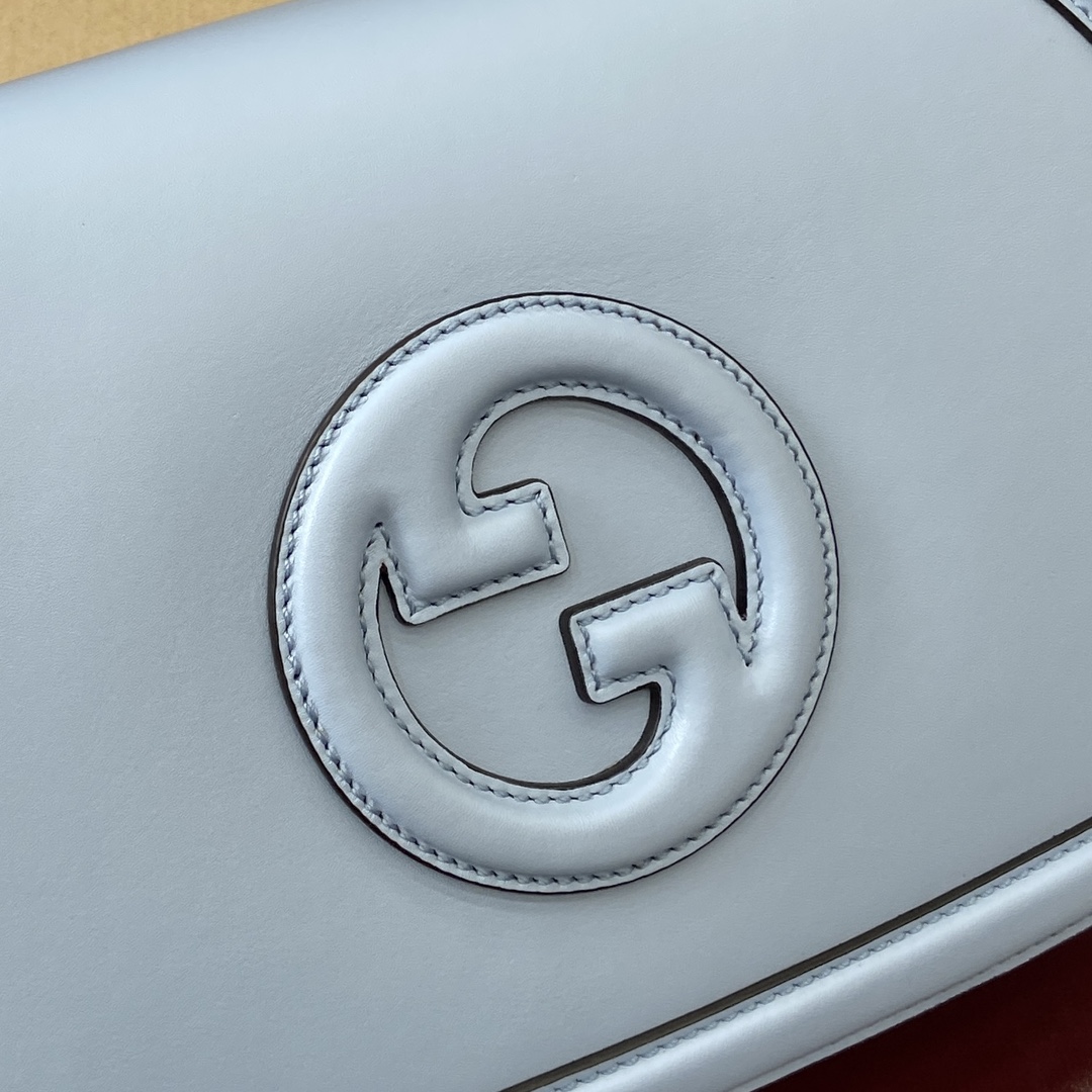 Gucci Blondie Light Blue Leather Handbag with Iconic Interlocking G Logo 7 i1748689004 349 5