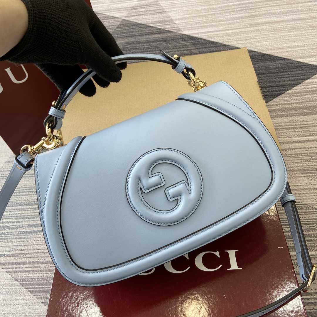 Gucci Blondie Light Blue Leather Shoulder Bag with Detachable Strap 2 i1748689023 1162 3