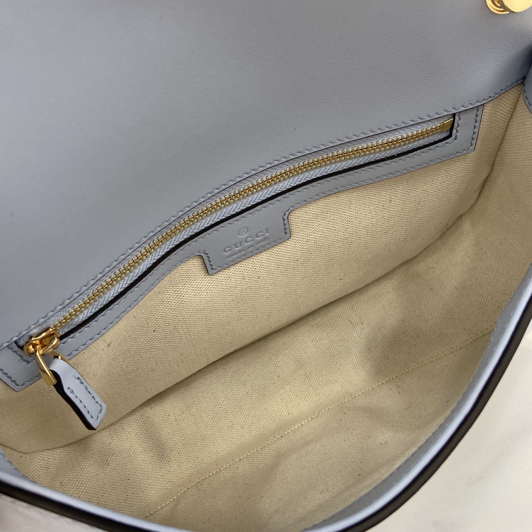 Gucci Blondie Light Blue Leather Shoulder Bag with Detachable Strap 10 i1748689023 6469 9