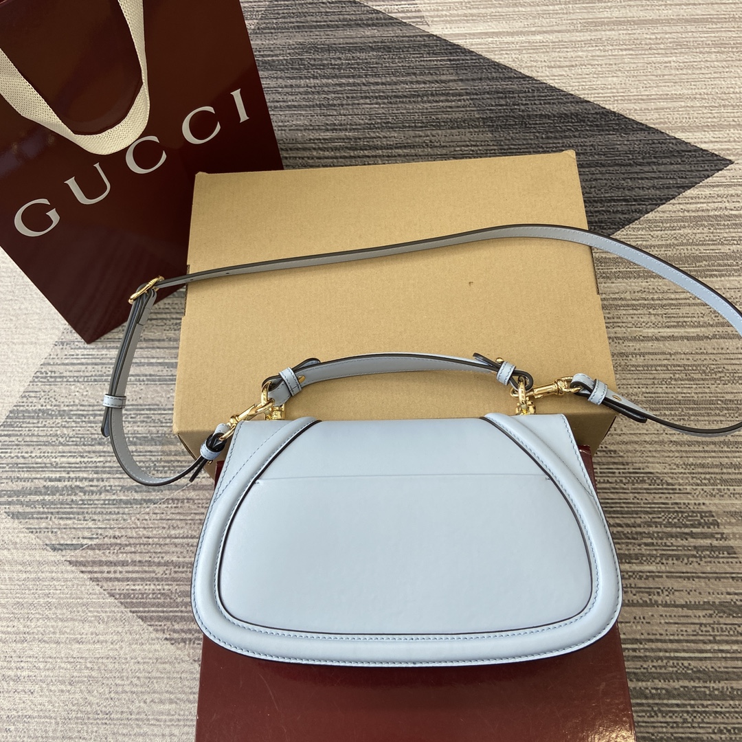 Gucci Blondie Light Blue Leather Shoulder Bag with Detachable Strap 4 i1748689024 6430 0