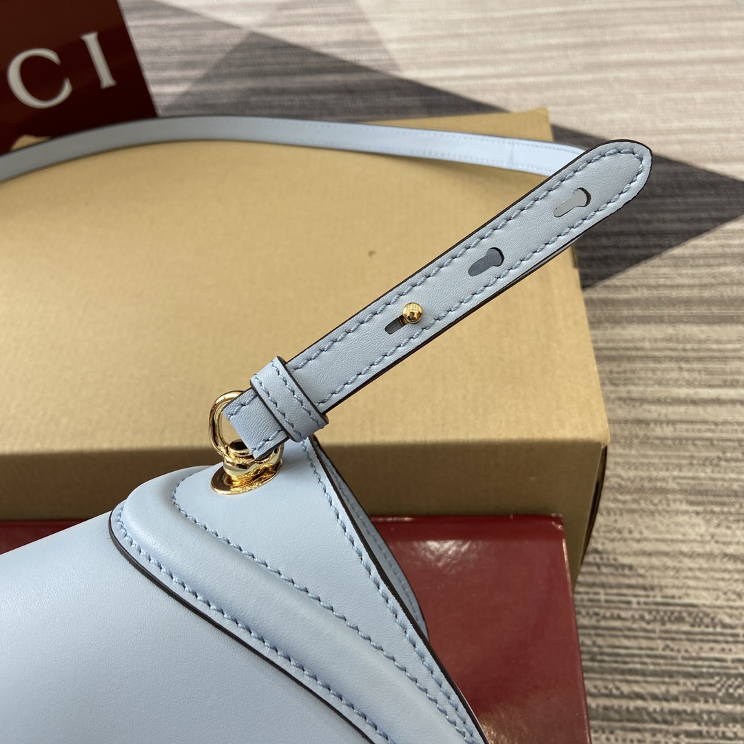 Gucci Blondie Light Blue Full Leather Shoulder Bag, 21.5cm x 11cm x 8cm 8 i1748689034 9733 4
