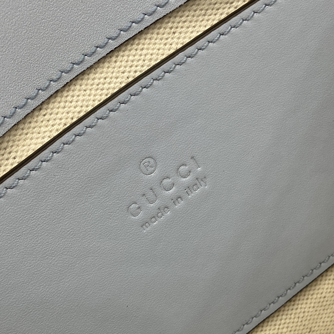 Gucci Blondie Light Blue Full Leather Shoulder Bag, 21.5cm x 11cm x 8cm 11 i1748689036 979 0