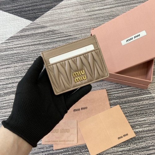 Miu Miu Nappa Leather Card Holder,Top-Quality Lambskin, 10.5x8cm 1 Miu Miu Nappa Leather Card Holder,Top-Quality Lambskin, 10.5x8cm