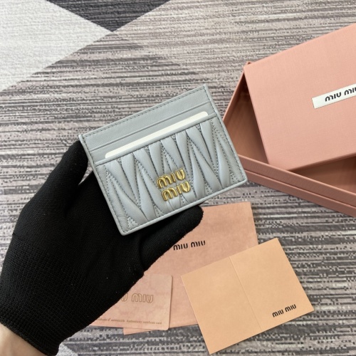 Miu Miu Quilted Leather Card Holder - Compact & Stylish Accessory 1 Miu Miu Quilted Leather Card Holder - Compact & Stylish Accessory