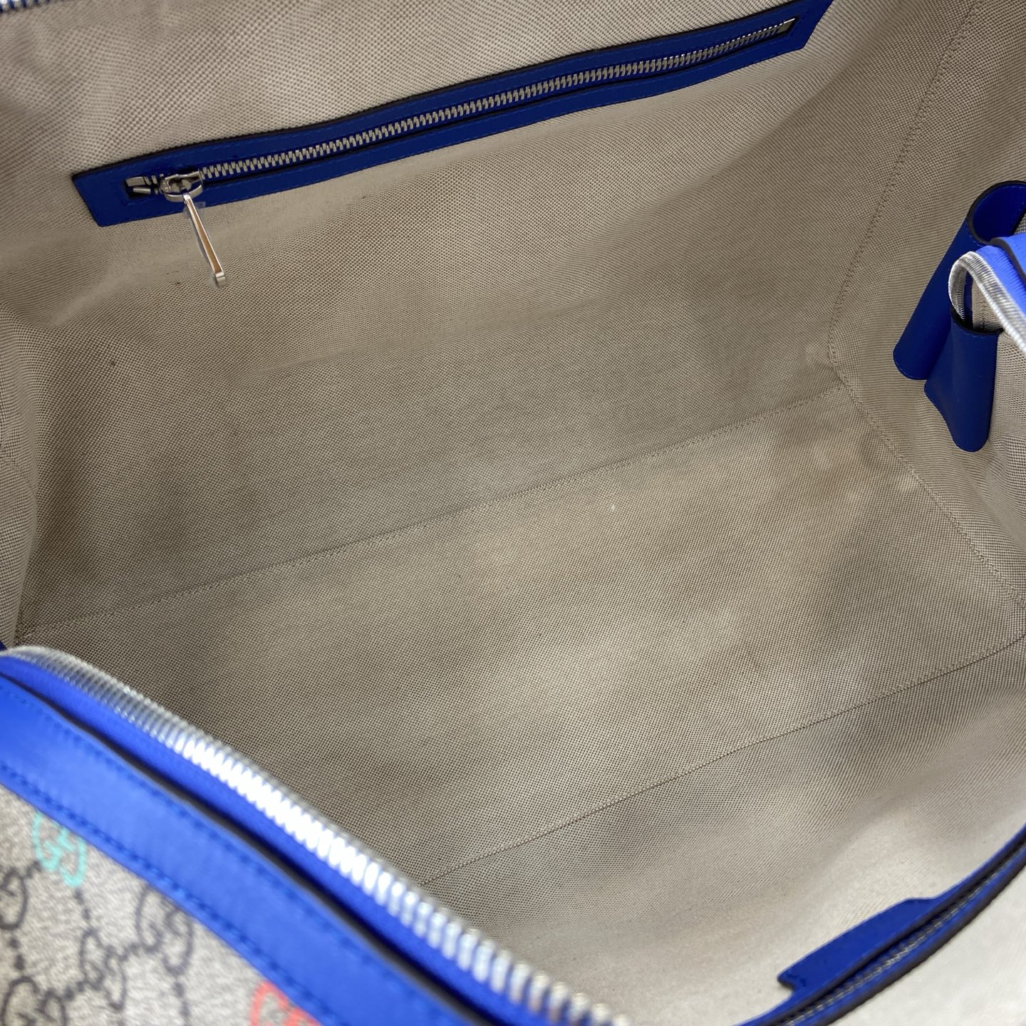 Gucci Beige/Brown Monogram Multicolor Print Duffle Bag, 45cm x 30cm x 24.5cm 10 i1752561895334 9733 0 12