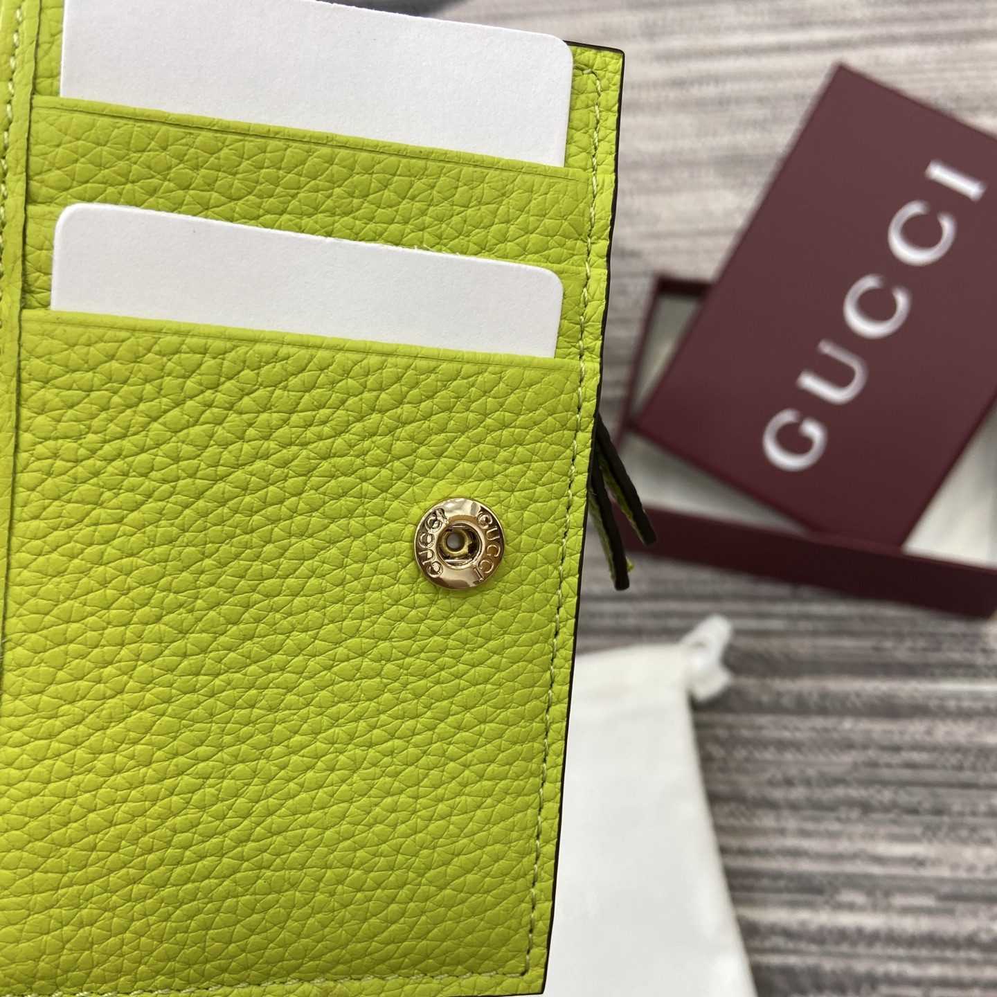 Gucci Marmont Beige and Green Supreme Canvas Card Case Wallet 12 i1754118767581 7490 0 9