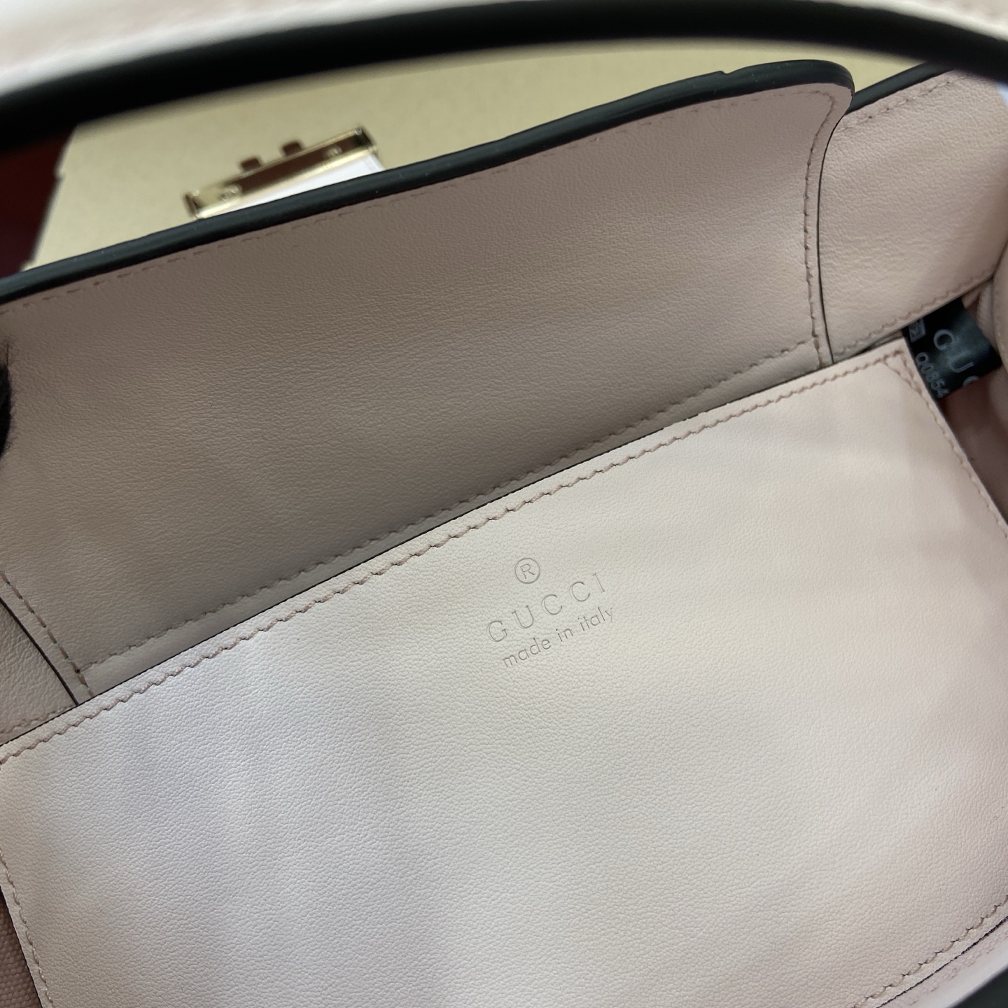 Gucci Padlock Small Leather Top Handle Bag - Light Pink, Embossed 13 i1756271434725 9467 0 11