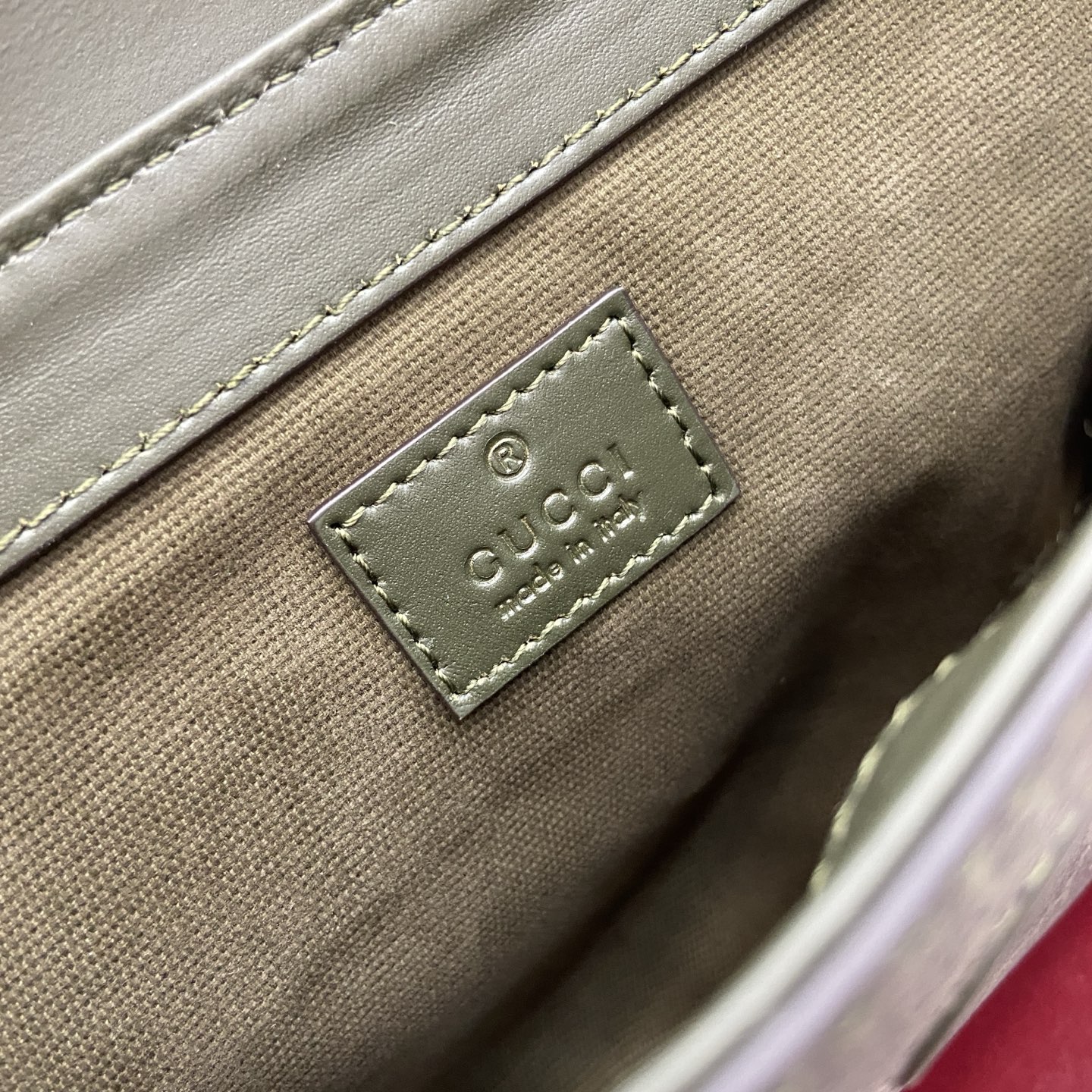 Gucci Green GG Motif Coated Fabric Belt Bag,24cm x 16.5cm x 6cm 10 i1756625940540 9601 0 8