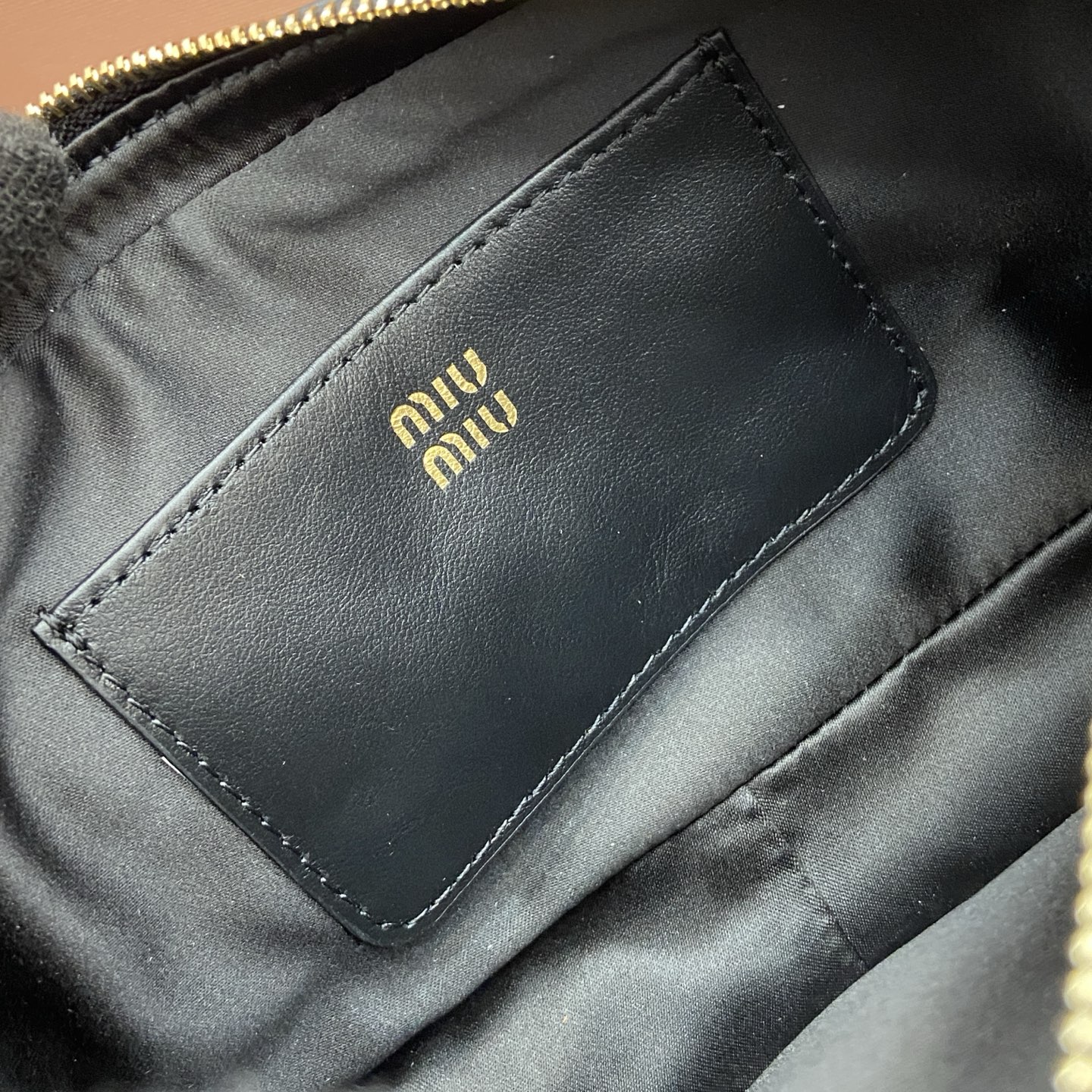 Miu Miu Limited Edition Black Leather Mahjong Bag with Adjustable Strap 13 i1758362934934 7260 0 11