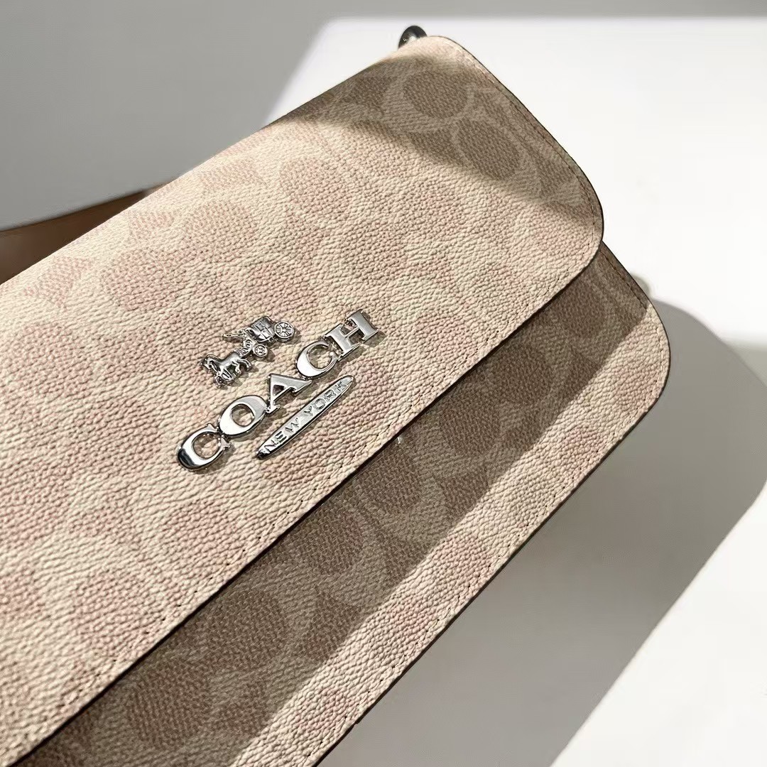 Coach Brynn Monogram Shoulder Bag, Designer Crossbody Handbag for Women 7 a1737083329863 0524
