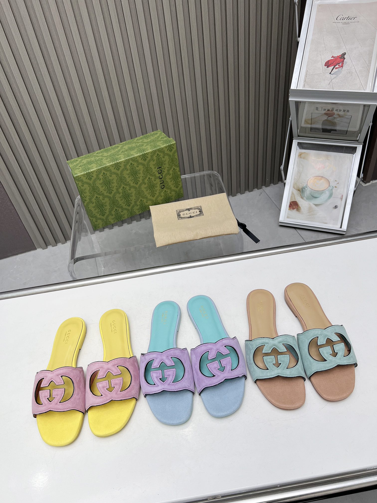 Online -Verkauf
 Gucci Schuhe Sandalen Badelatschen
