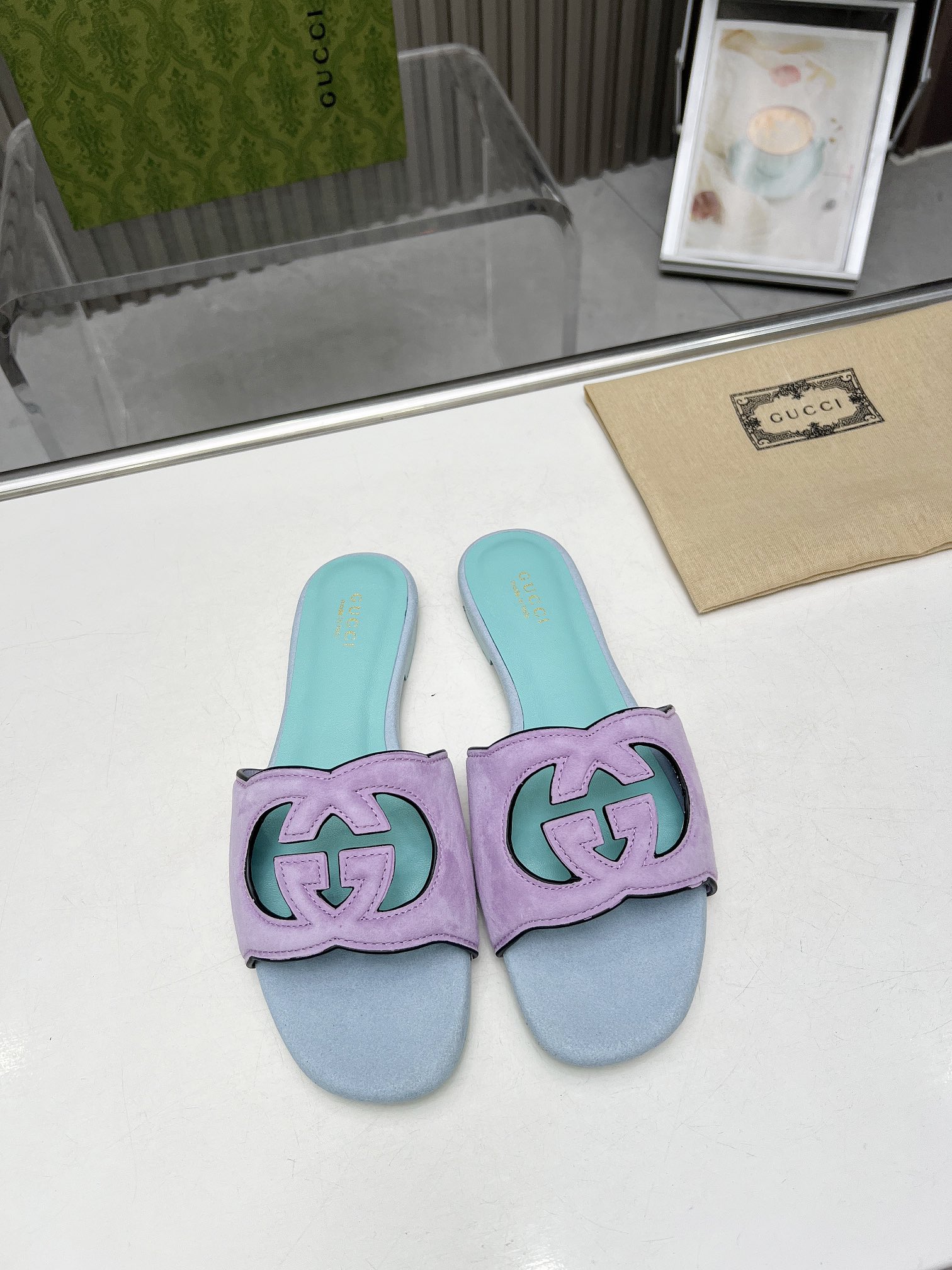 Gucci 7 Star
 Shoes Sandals Slippers Perfect Quality Designer Replica
 Rubber