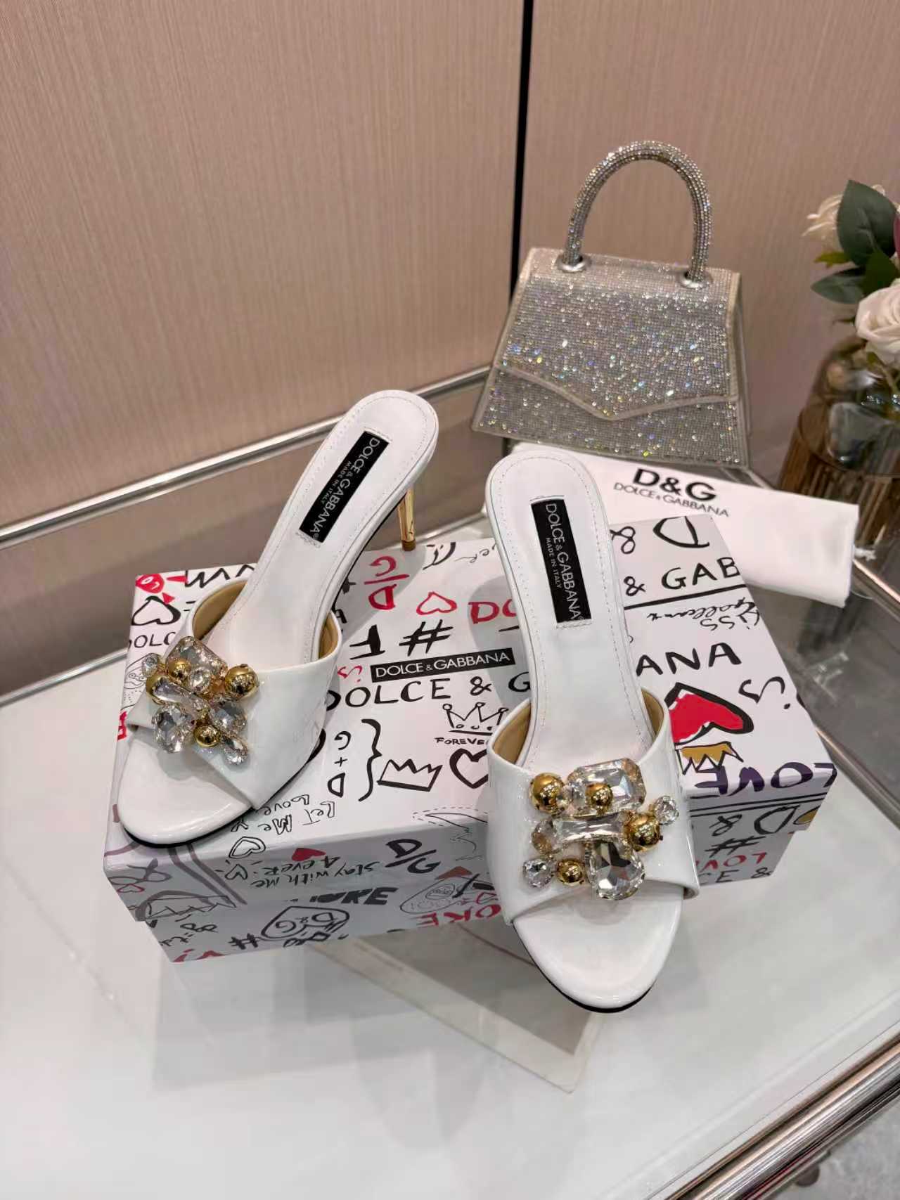 NO:817342,Dolce&Gabbana new style, size 35-42, leather sole, high heels, Dolce&Gabbana, high heels19860909杜嘉班纳新款,码数35-42,,皮底,高跟鞋,Dolce&Gabbana,high heels,Women's Shoes