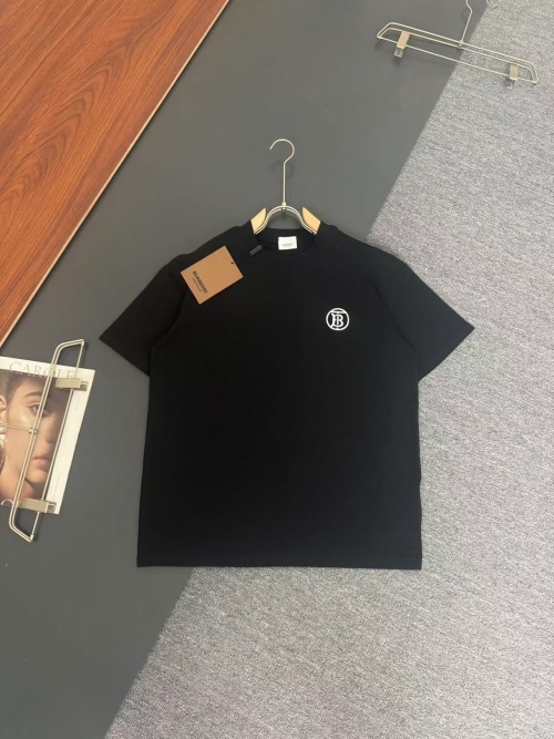 Burberry Classic Logo Embroidered Short Sleeve T-Shirt - Casual & Stylish 1 Burberry Classic Logo Embroidered Short Sleeve T-Shirt - Casual & Stylish