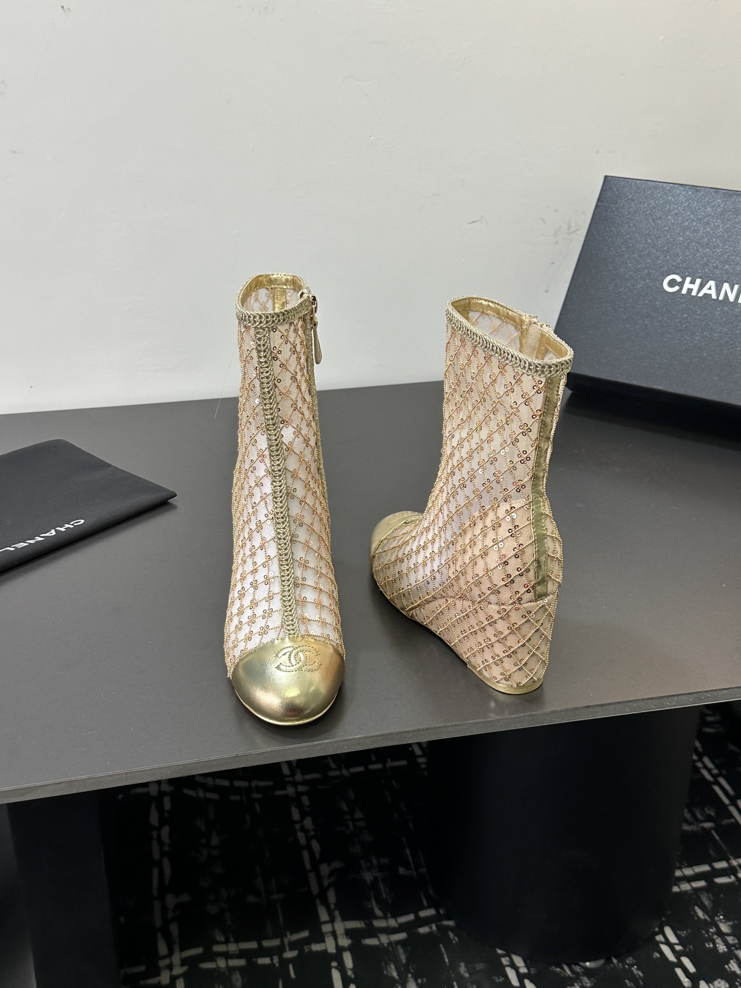 香奈儿 Chanel 高定典藏经典高奢皮鞋男鞋女鞋鞋履高跟鞋 #50549E54 8