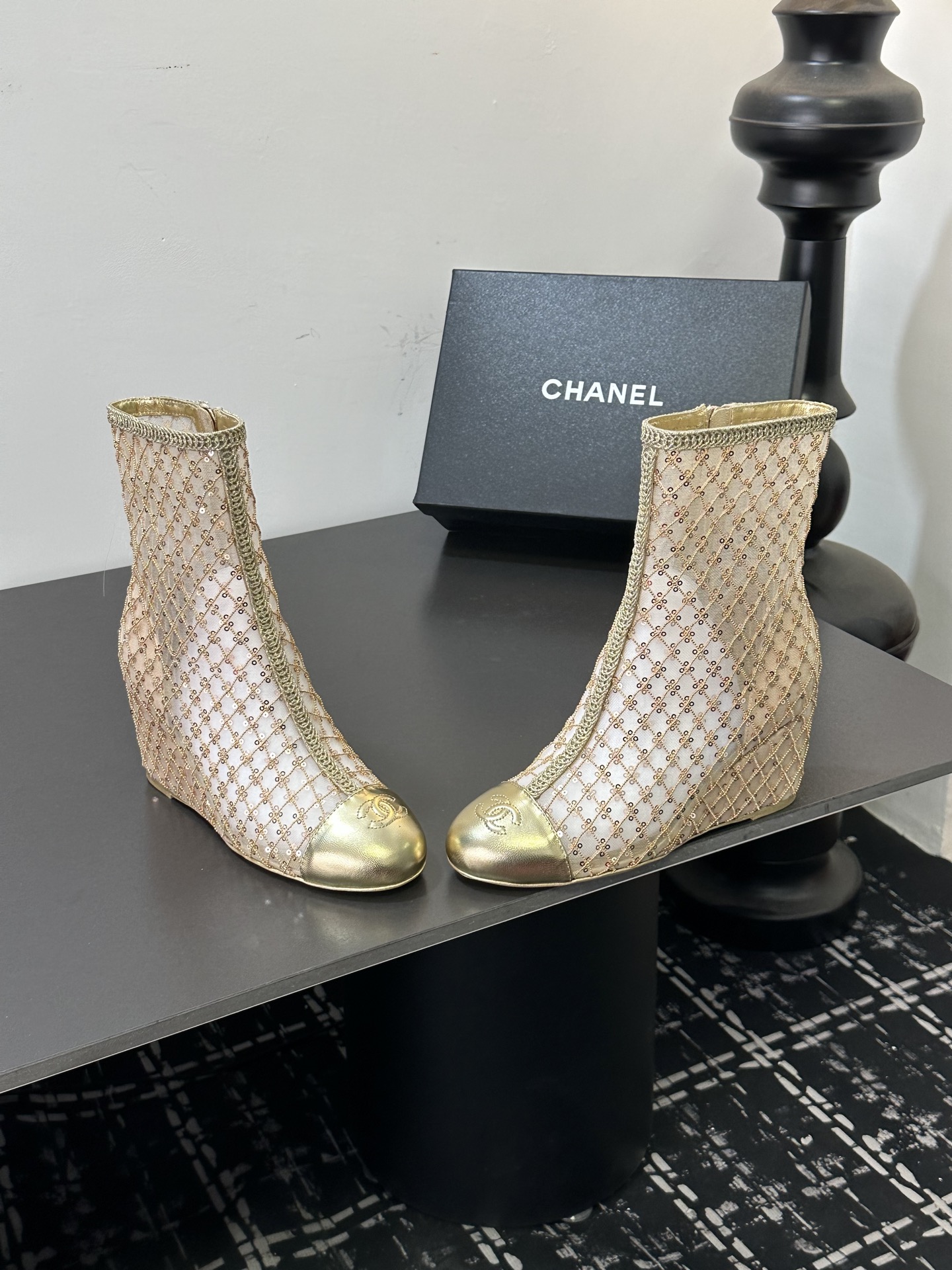 香奈儿 Chanel 高定典藏经典高奢皮鞋男鞋女鞋鞋履高跟鞋 #50549E54 6