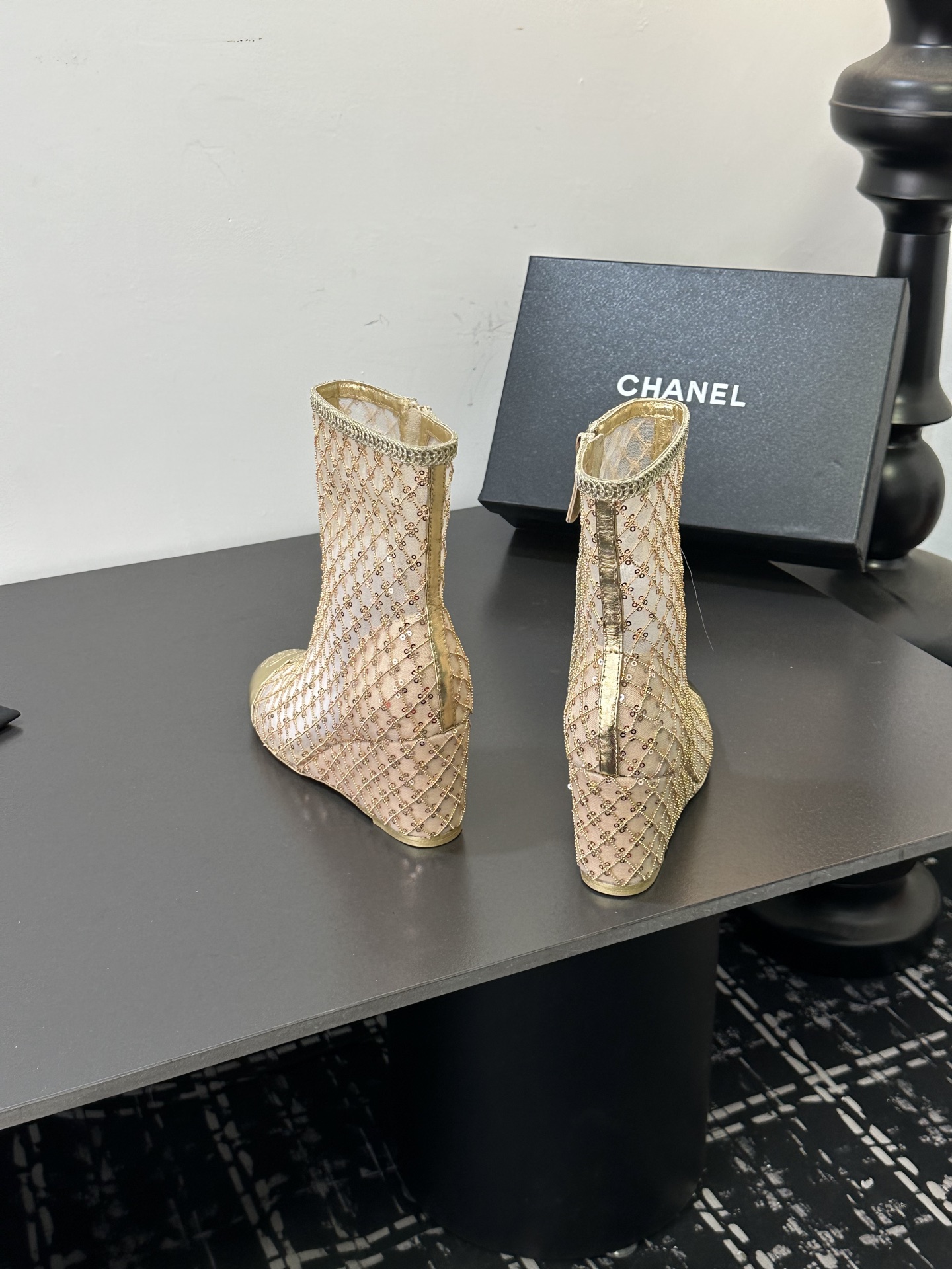 香奈儿 Chanel 高定典藏经典高奢皮鞋男鞋女鞋鞋履高跟鞋 #50549E54 7