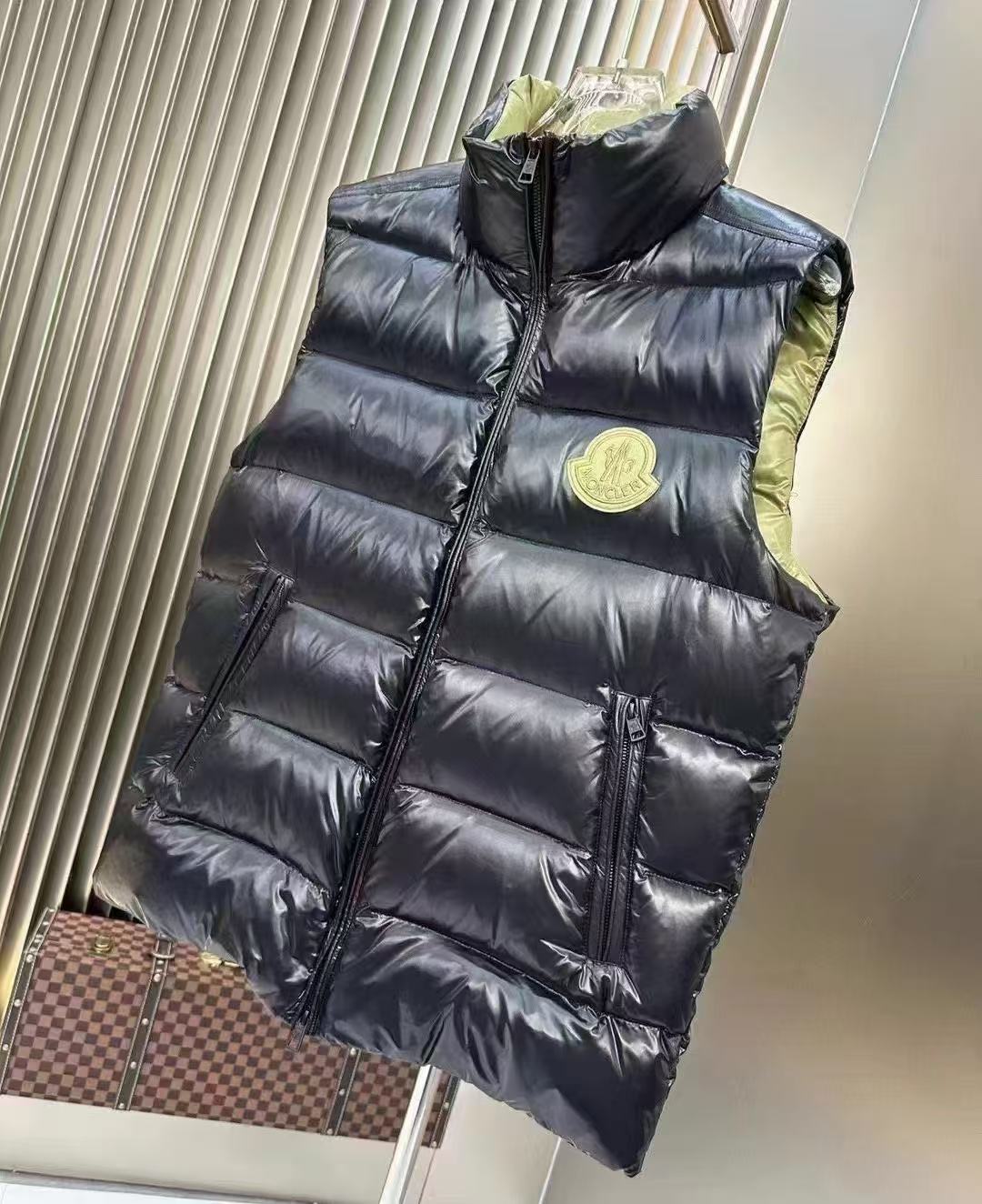 P 825蒙口 秋冬新款羽绒马甲 - 高品質90白鸭绒使用