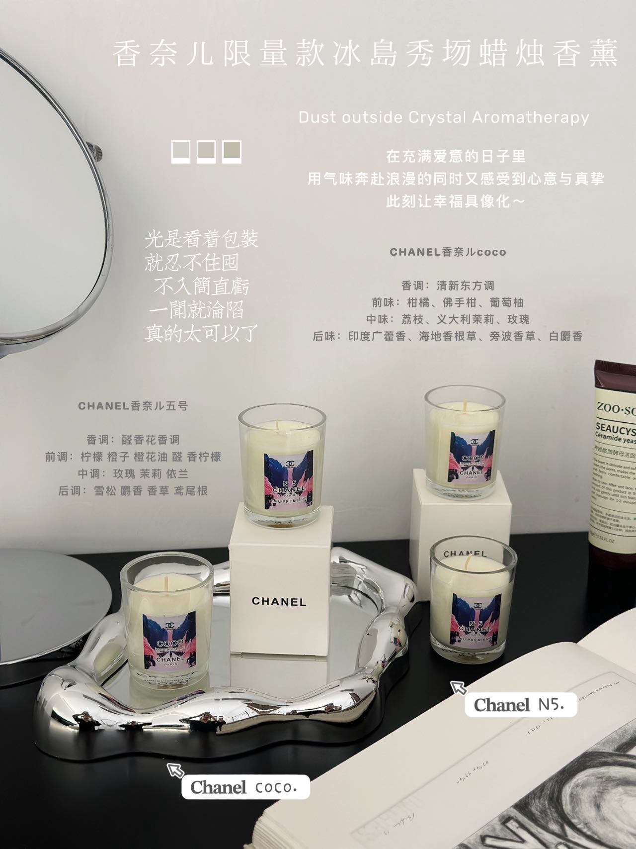 StyleFragrance selectionTwo options to choose from: Chanel coco Chanel - Lifestyle