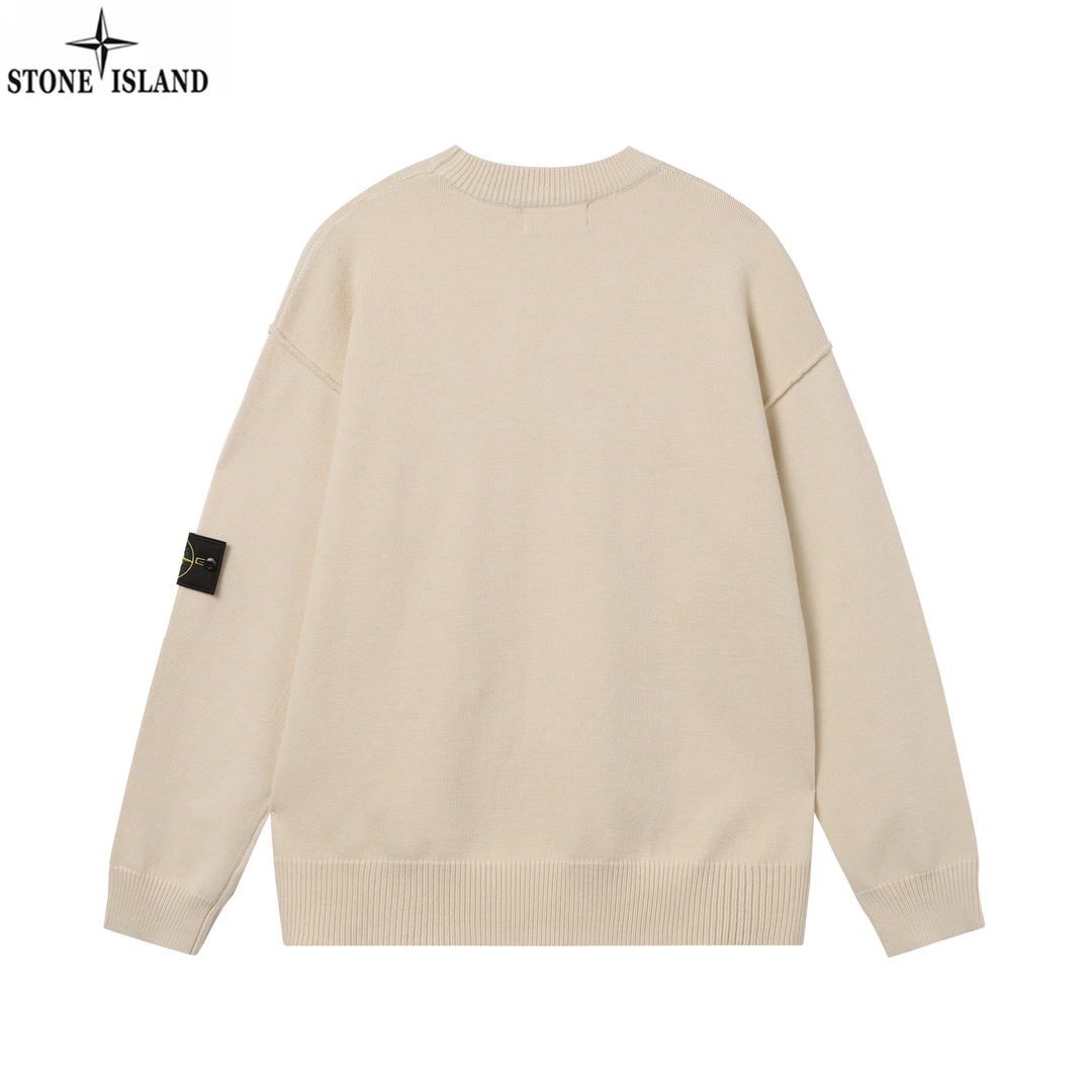STONE ISLAND 24FW 套头毛衣服装,男,女 2