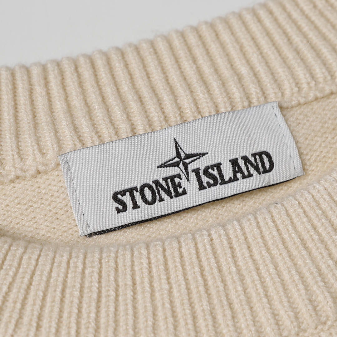 STONE ISLAND 24FW 套头毛衣服装,男,女 5