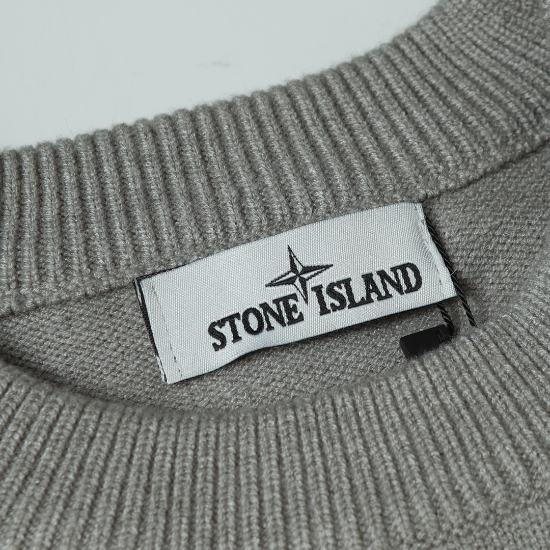 STONE ISLAND 24FW 套头毛衣服装,男,女 4