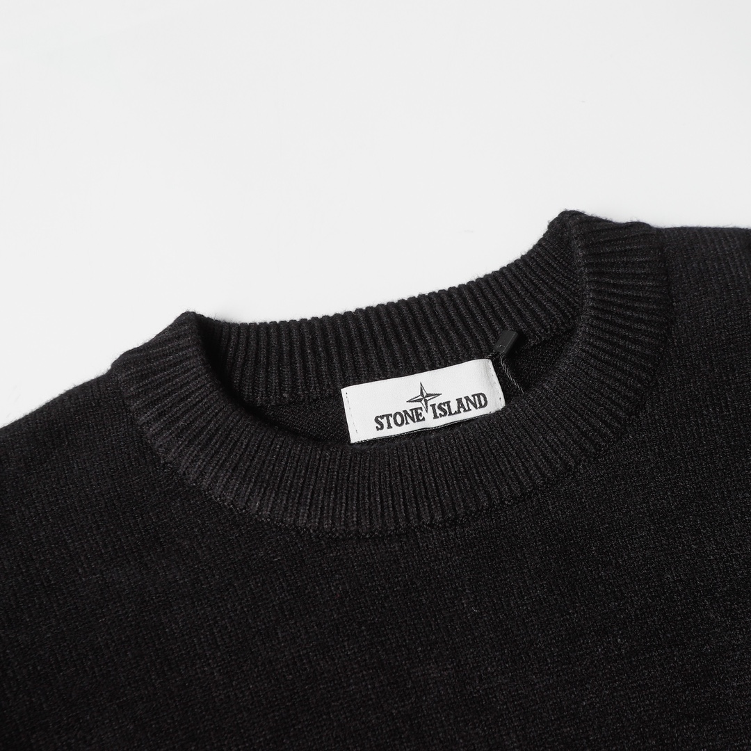 STONE ISLAND 24FW 套头毛衣服装,男,女 9