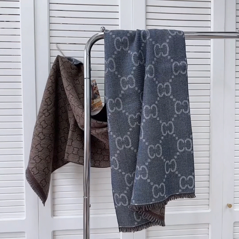 Chanel Haute Couture Silk Twill Scarf Shawl Ref