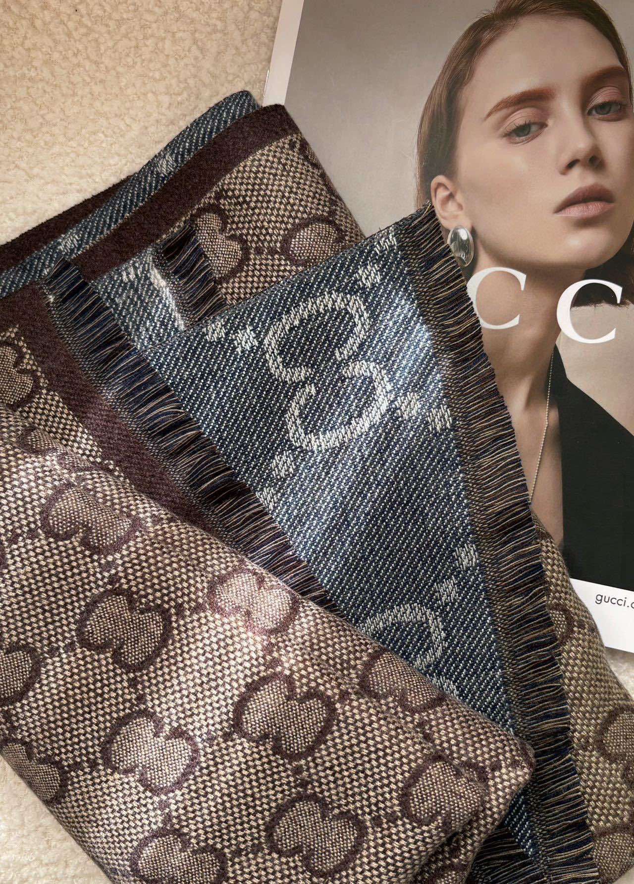 香奈儿 Chanel 传世高定桑蚕丝丝巾围巾 #E1E5267B 4