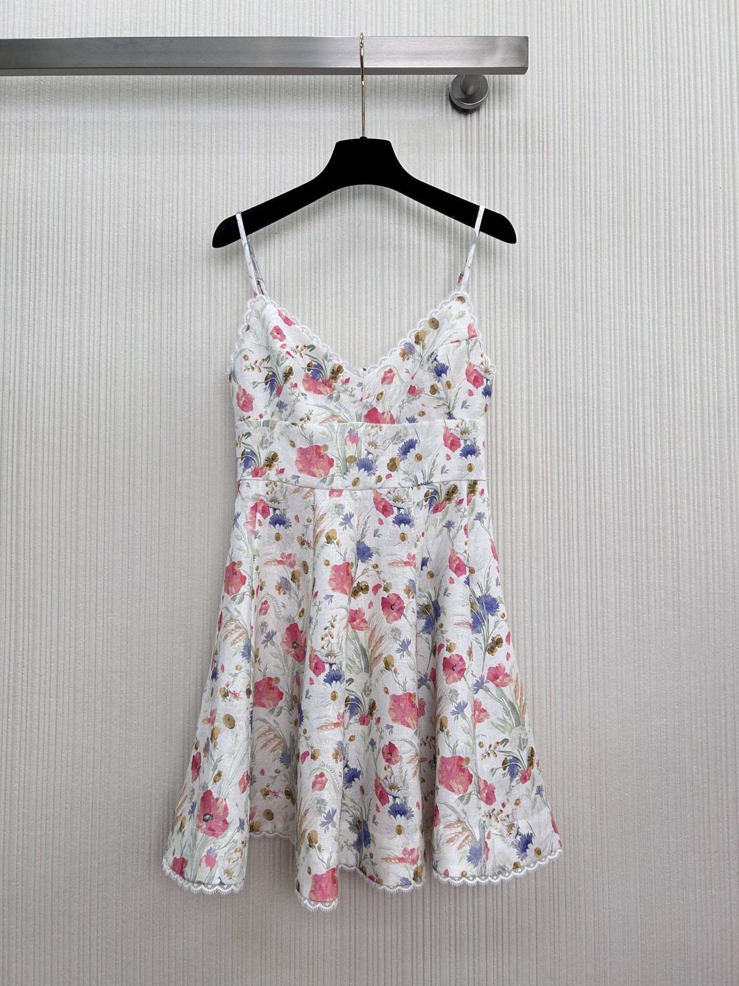 Zimmermann Inspired Floral Print Mini Dress - Spring/Summer Resort Collection
