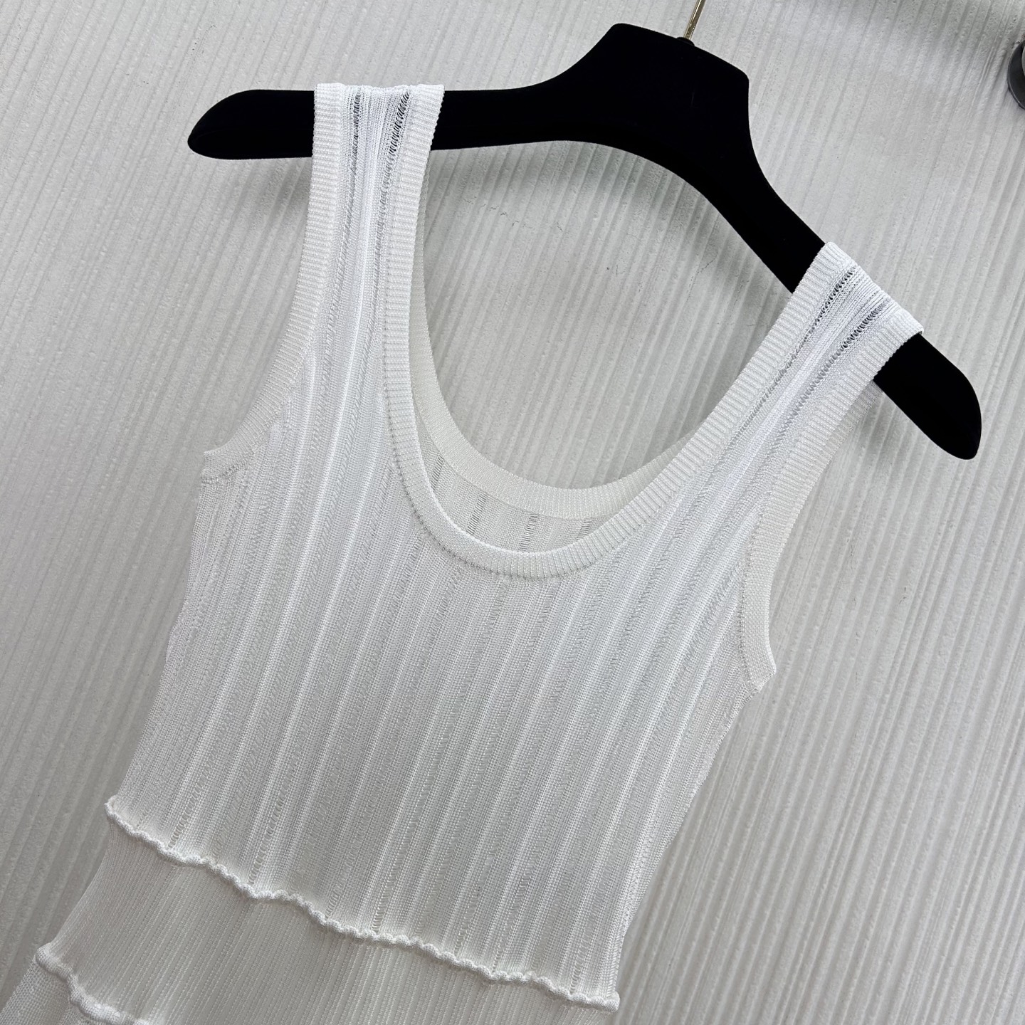 Elegant A-Line Knit Dress: Sleeveless, Round Neck, and Swiss Lace Detail 4 i1746500659168 2026 0 2
