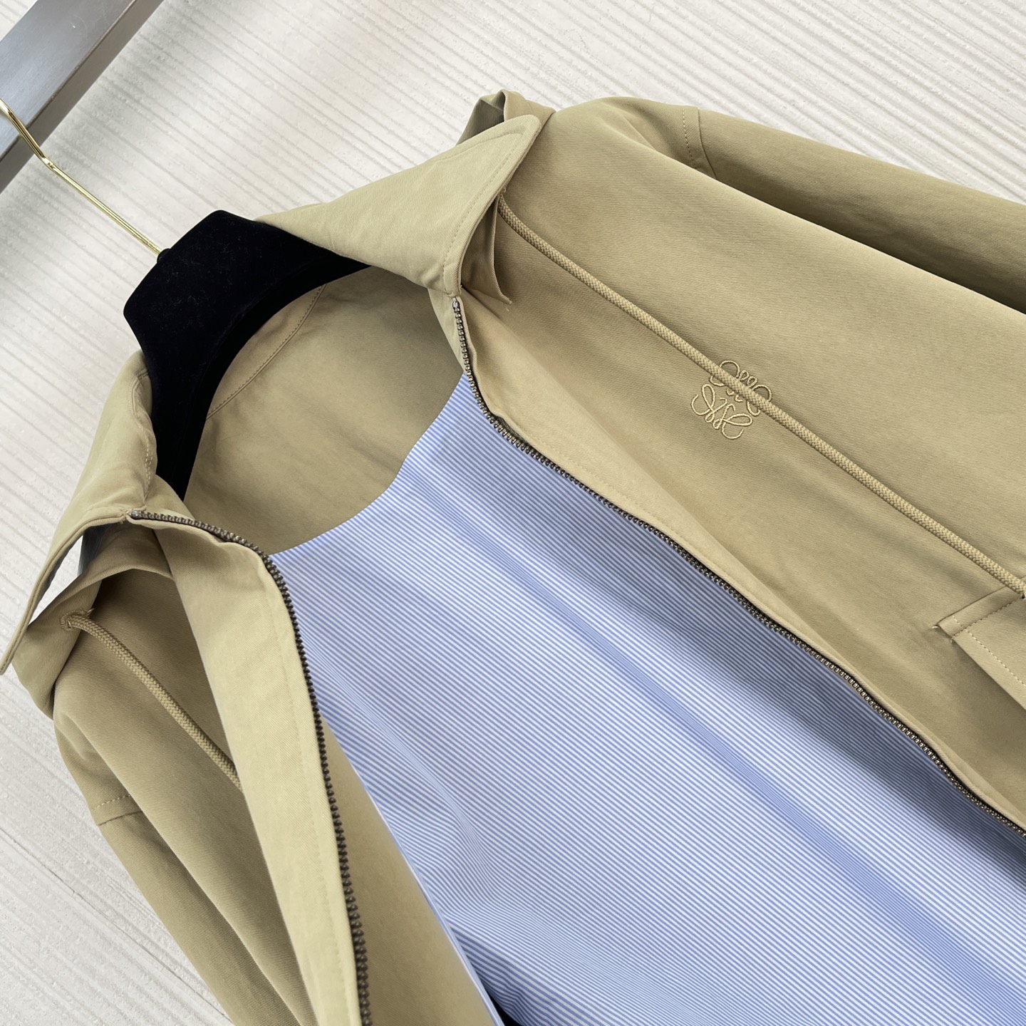Loewe Striped Patchwork Hooded Windbreaker - Casual & Stylish, S-L 9 i1756201337867 3074 0 7