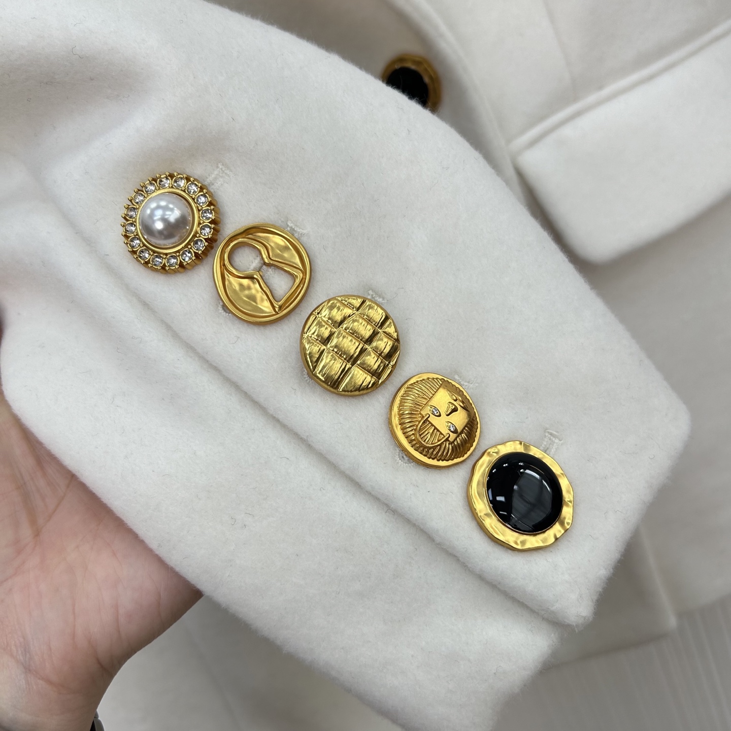 Schiaparelli Inspired Wool Blazer - Sophisticated & Chic Outerwear 5 i1758082853605 2707 0 3