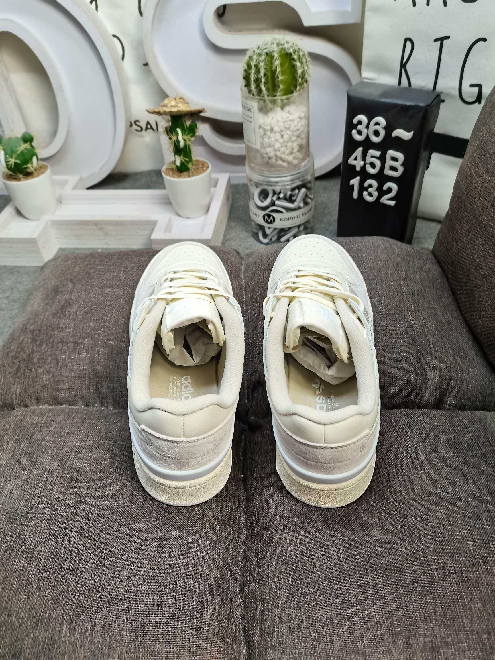 男女鞋36-45码带半码阿迪达斯AdidasForum84Low低帮百搭潮流休闲运动板鞋以复古篮球鞋的外