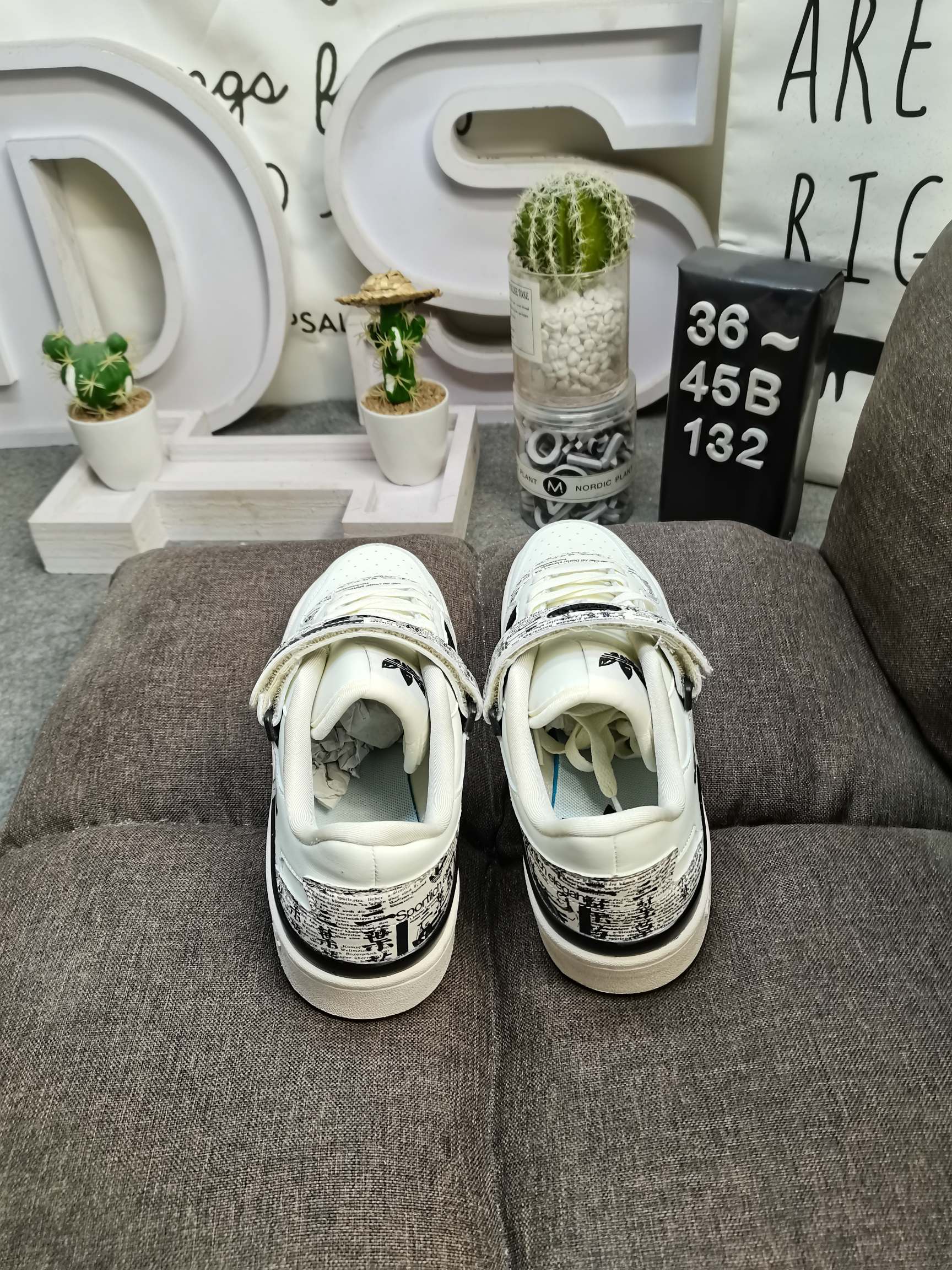 男女鞋36-45码带半码阿迪达斯AdidasForum84Low低帮百搭潮流休闲运动板鞋以复古篮球鞋的外