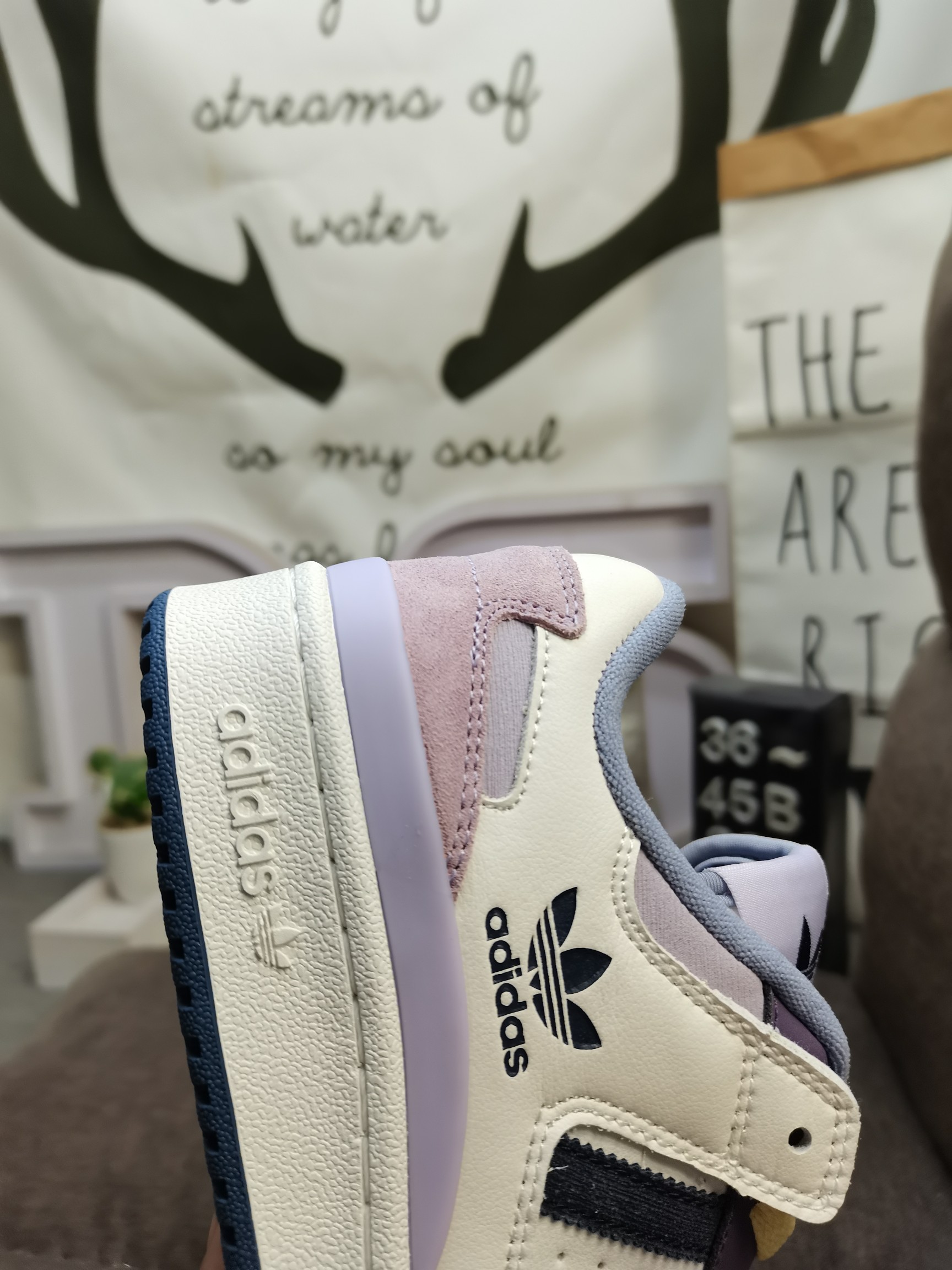 男女鞋36-45码带半码阿迪达斯AdidasForum84Low低帮百搭潮流休闲运动板鞋以复古篮球鞋的外