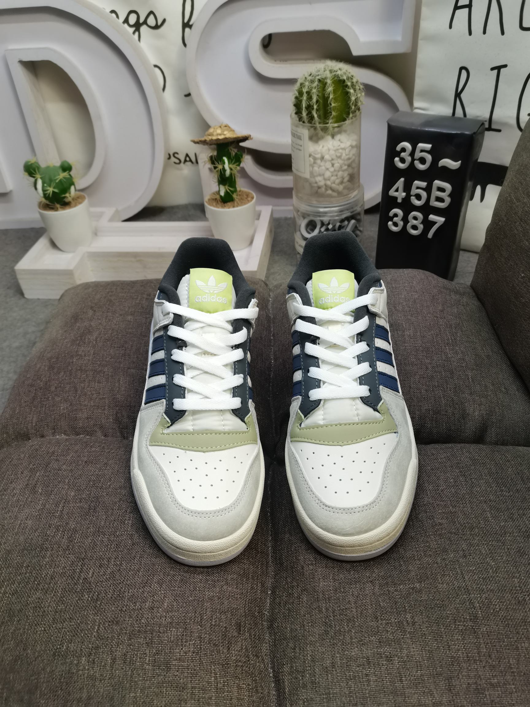 男女鞋36-45码带半码阿迪达斯AdidasForum84Low低帮百搭潮流休闲运动板鞋以复古篮球鞋的外