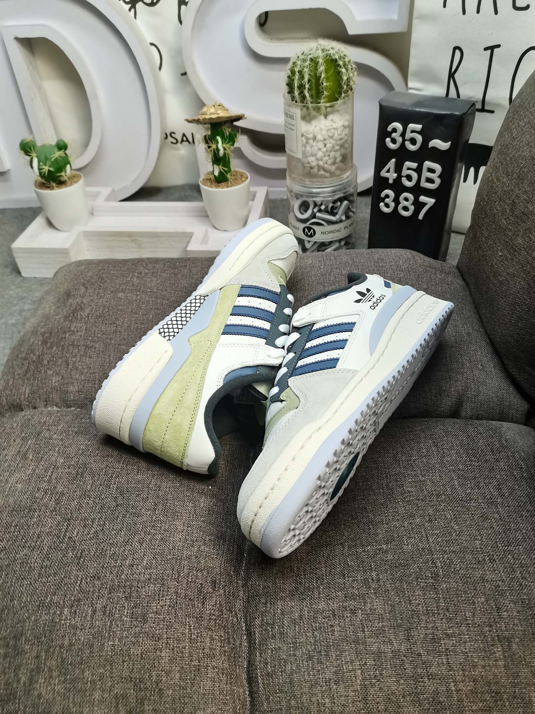 男女鞋36-45码带半码阿迪达斯AdidasForum84Low低帮百搭潮流休闲运动板鞋以复古篮球鞋的外