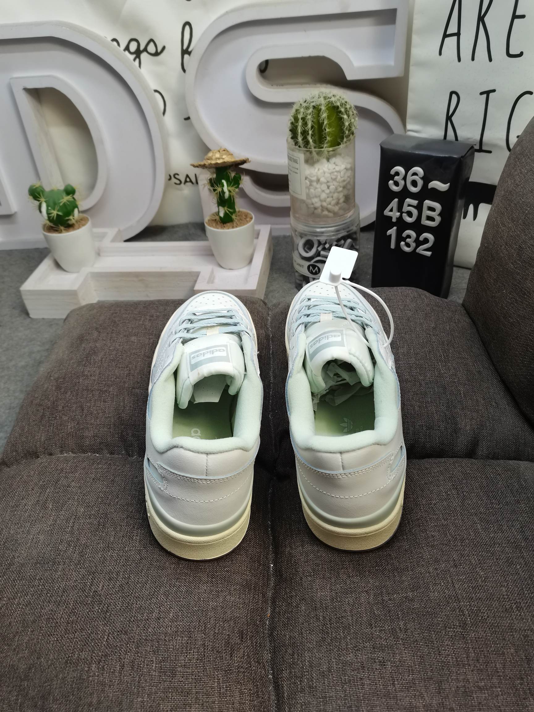 男女鞋36-45码带半码阿迪达斯AdidasForum84Low低帮百搭潮流休闲运动板鞋以复古篮球鞋的外