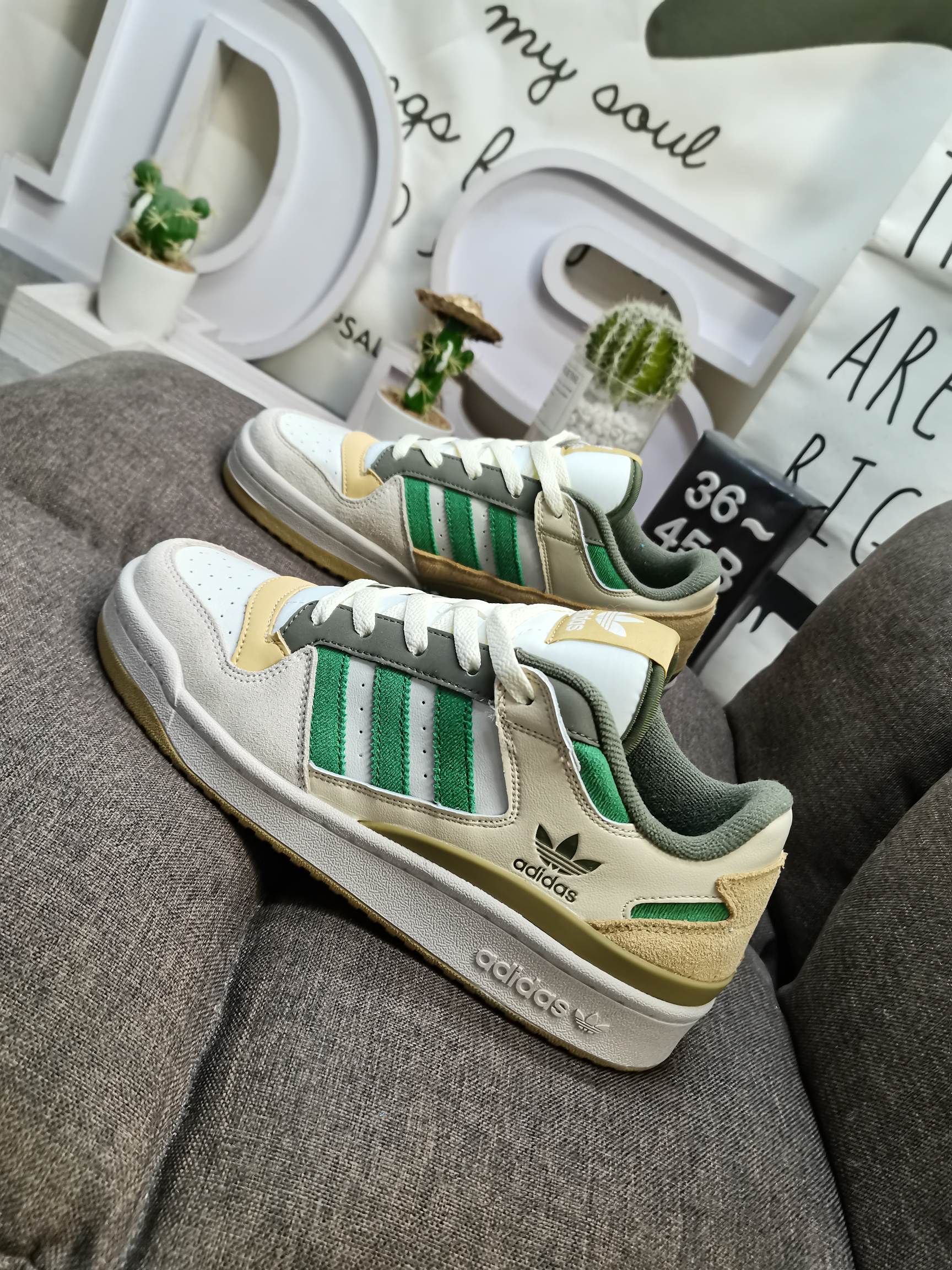 男女鞋36-45码带半码阿迪达斯AdidasForum84Low低帮百搭潮流休闲运动板鞋以复古篮球鞋的外