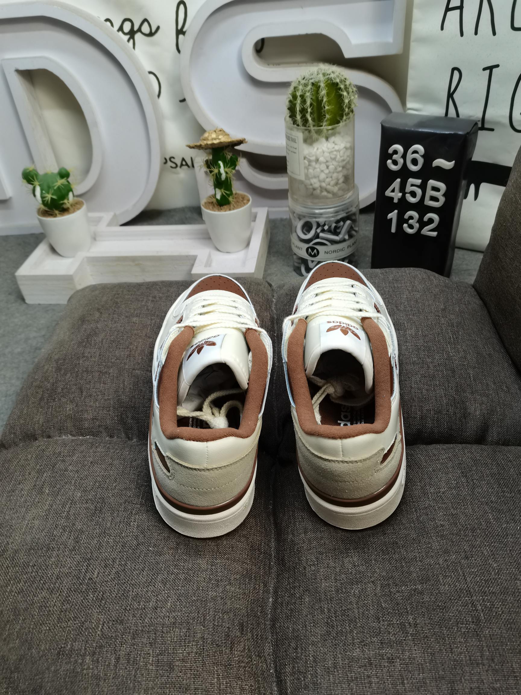 男女鞋36-45码带半码阿迪达斯AdidasForum84Low低帮百搭潮流休闲运动板鞋以复古篮球鞋的外