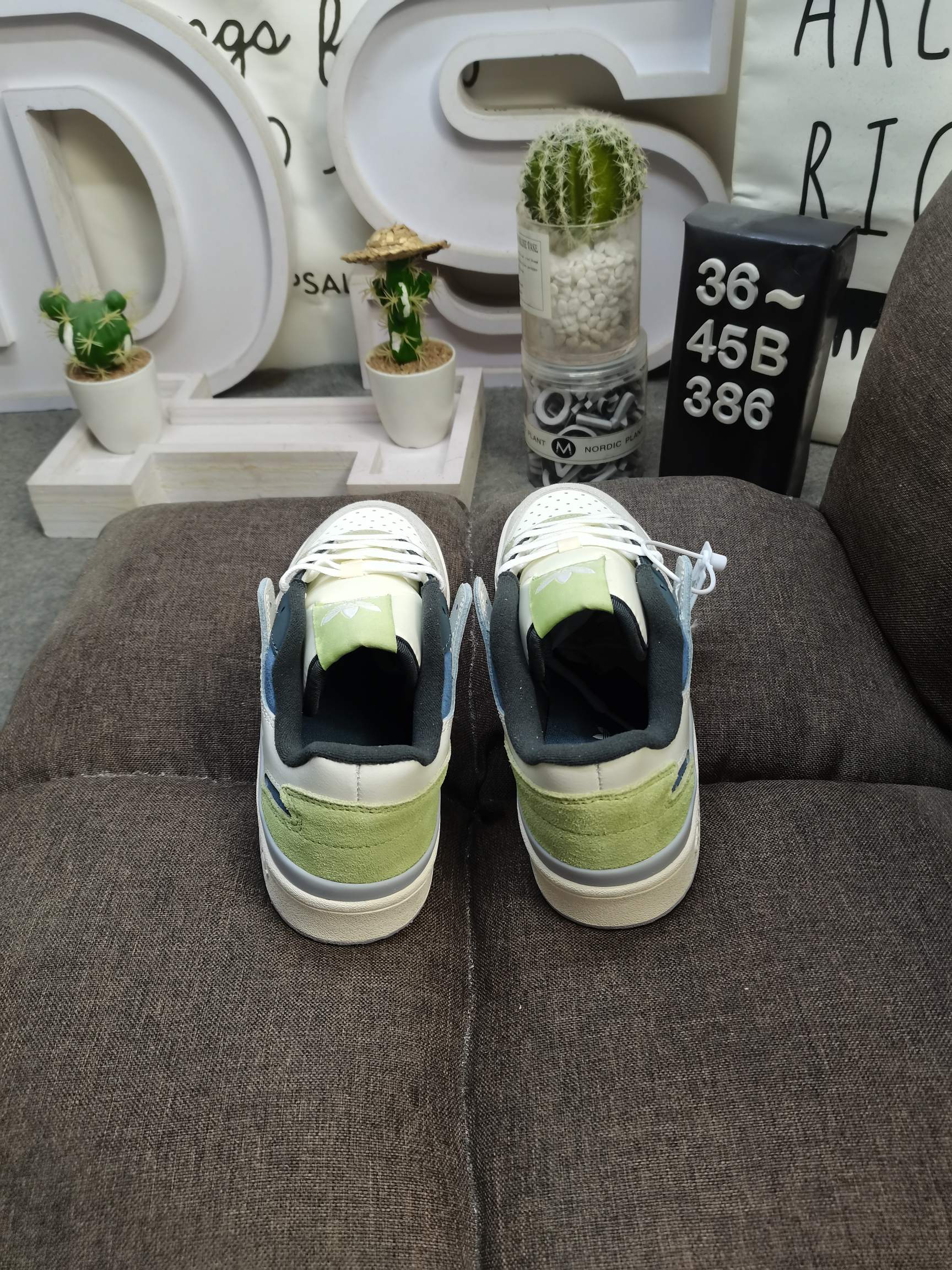 男女鞋36-45码带半码阿迪达斯AdidasForum84Low低帮百搭潮流休闲运动板鞋以复古篮球鞋的外