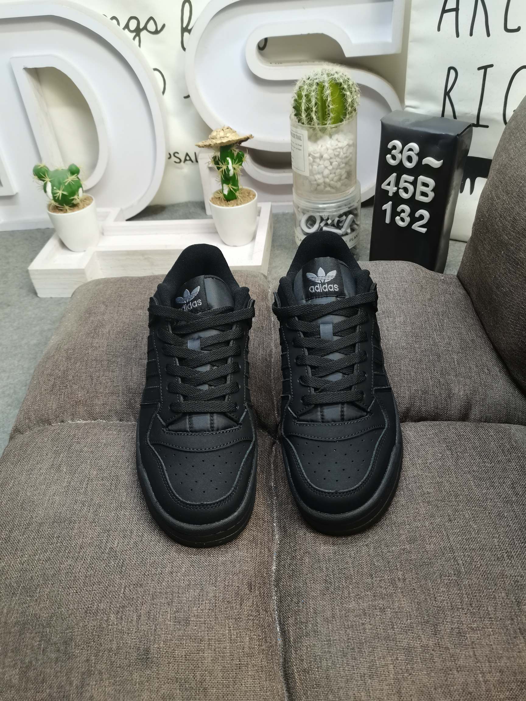 男女鞋36-45码带半码阿迪达斯AdidasForum84Low低帮百搭潮流休闲运动板鞋以复古篮球鞋的外