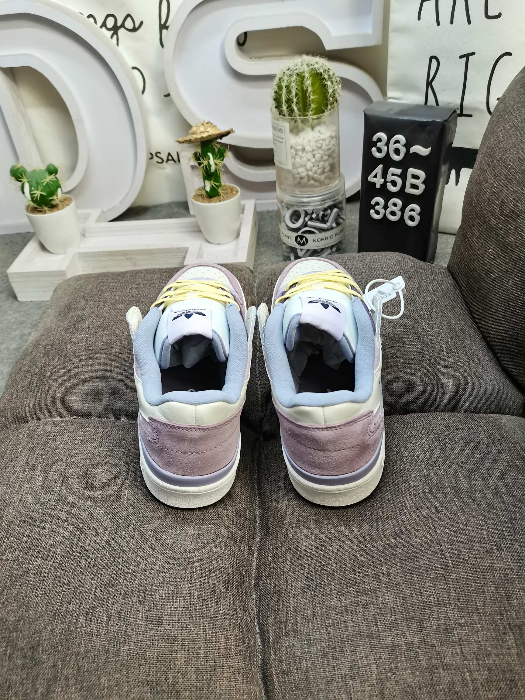 男女鞋36-45码带半码阿迪达斯AdidasForum84Low低帮百搭潮流休闲运动板鞋以复古篮球鞋的外