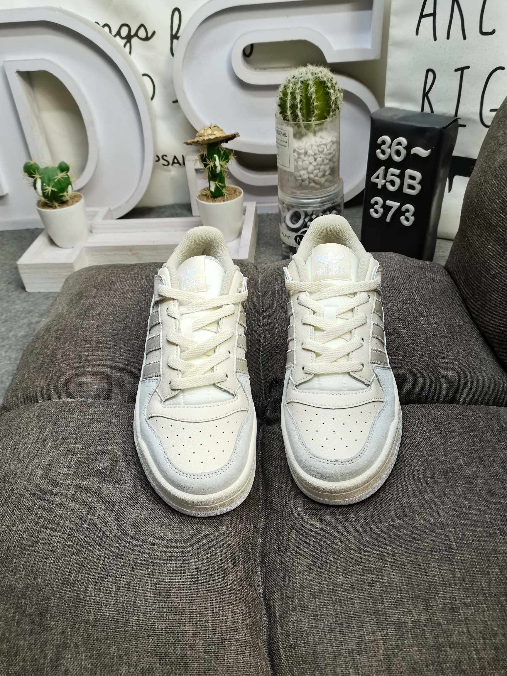 男女鞋36-45码带半码阿迪达斯AdidasForum84Low低帮百搭潮流休闲运动板鞋以复古篮球鞋的外