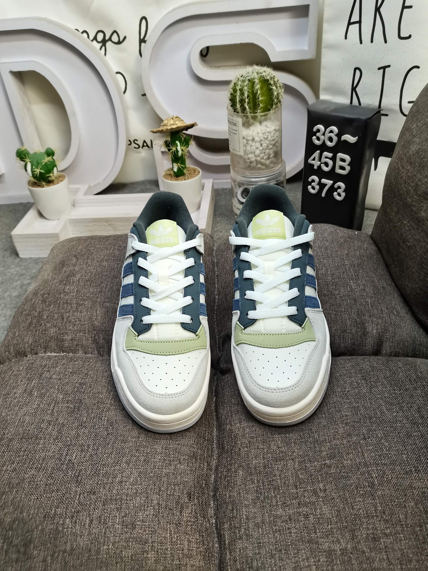 男女鞋36-45码带半码阿迪达斯AdidasForum84Low低帮百搭潮流休闲运动板鞋以复古篮球鞋的外