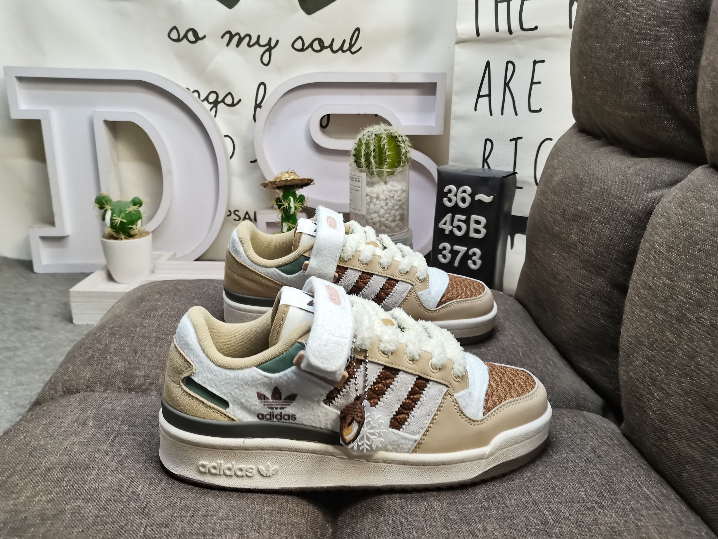 男女鞋36-45码带半码阿迪达斯AdidasForum84Low低帮百搭潮流休闲运动板鞋以复古篮球鞋的外