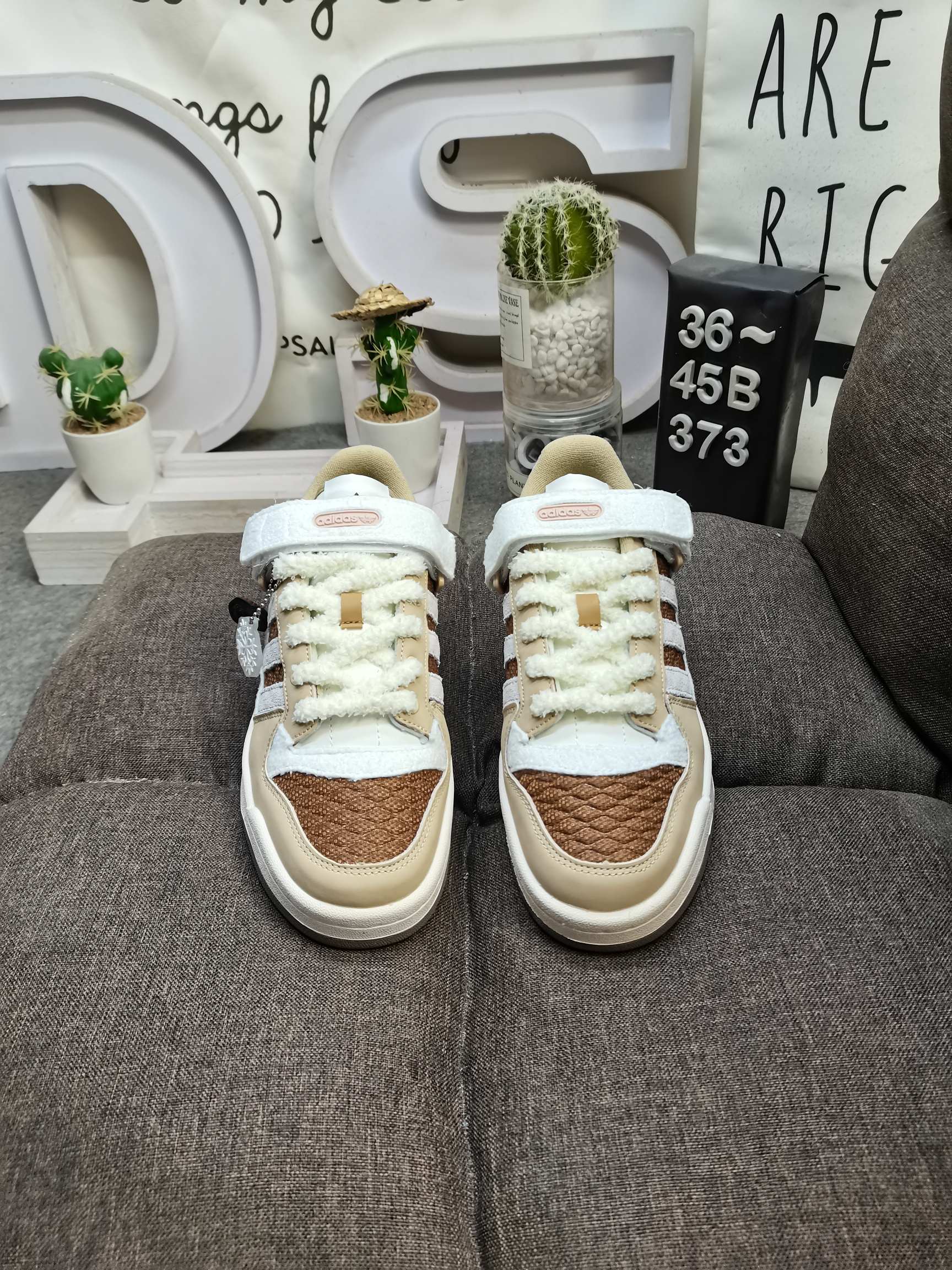 男女鞋36-45码带半码阿迪达斯AdidasForum84Low低帮百搭潮流休闲运动板鞋以复古篮球鞋的外