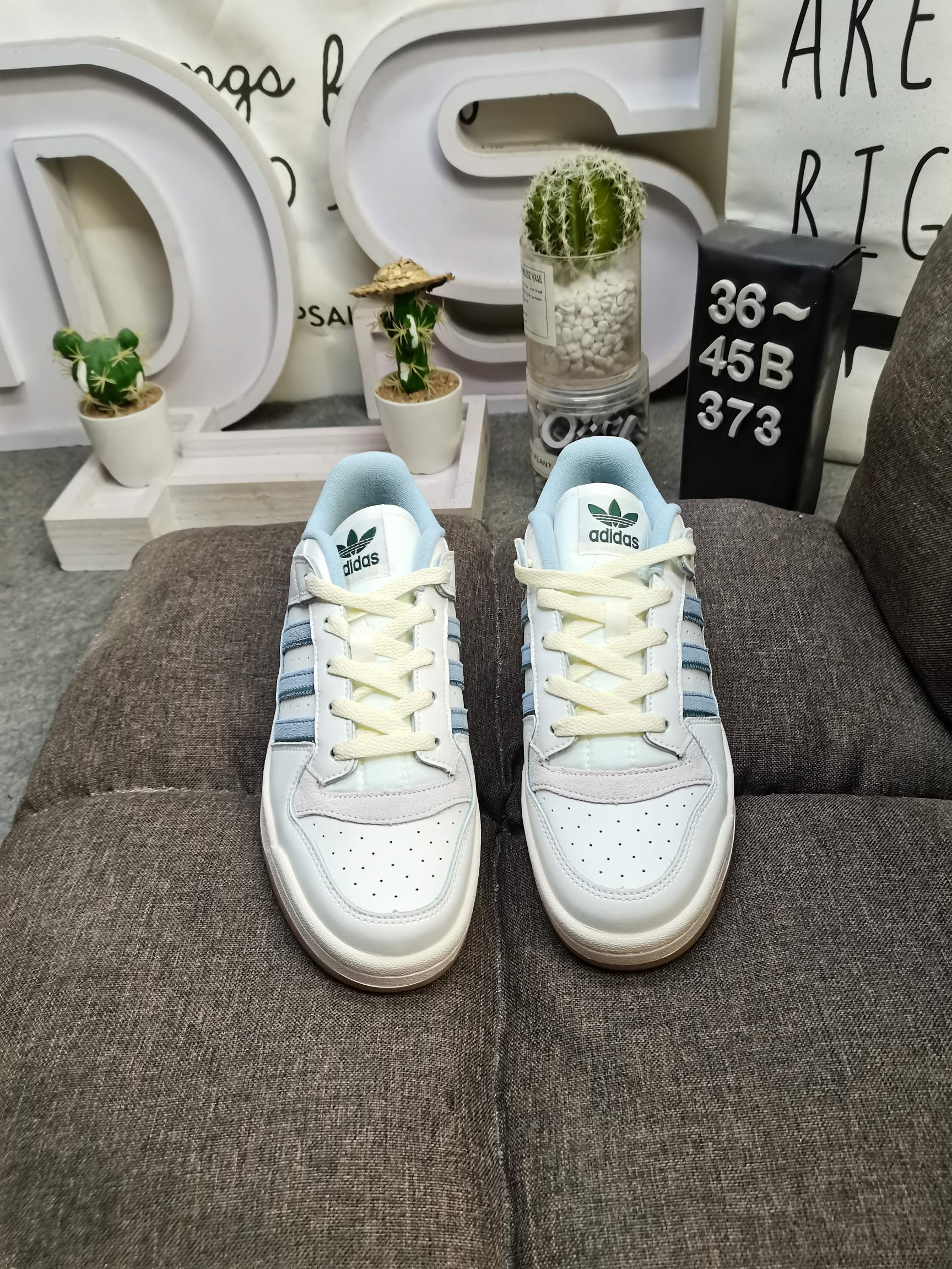 男女鞋36-45码带半码阿迪达斯AdidasForum84Low低帮百搭潮流休闲运动板鞋以复古篮球鞋的外